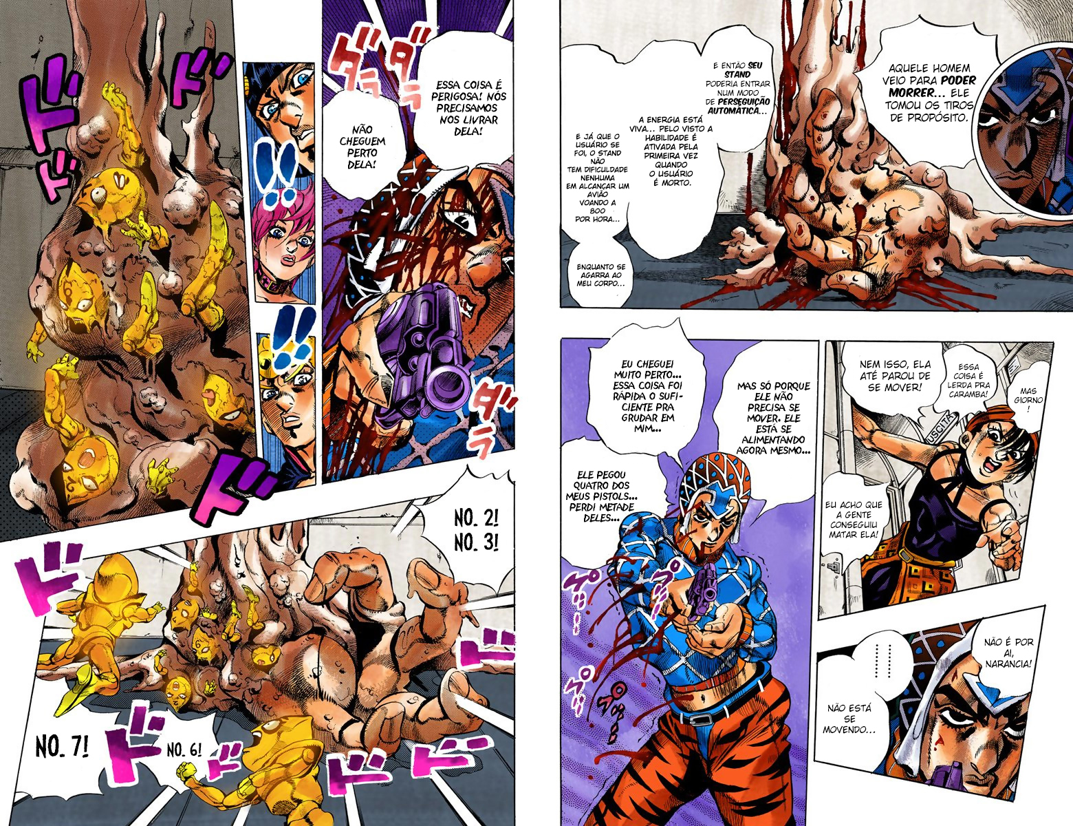 JoJo's Bizarre Adventure, Part 5: Golden Wind - Digital Colored Comics Capítulo 96 Página 4