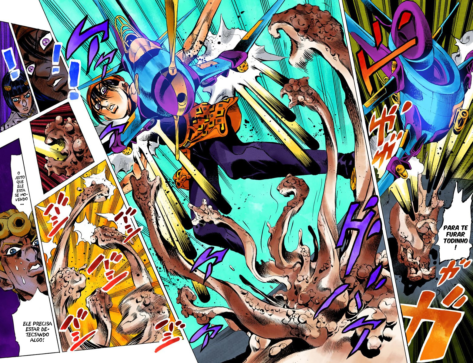 JoJo's Bizarre Adventure, Part 5: Golden Wind - Digital Colored Comics Capítulo 96 Página 6