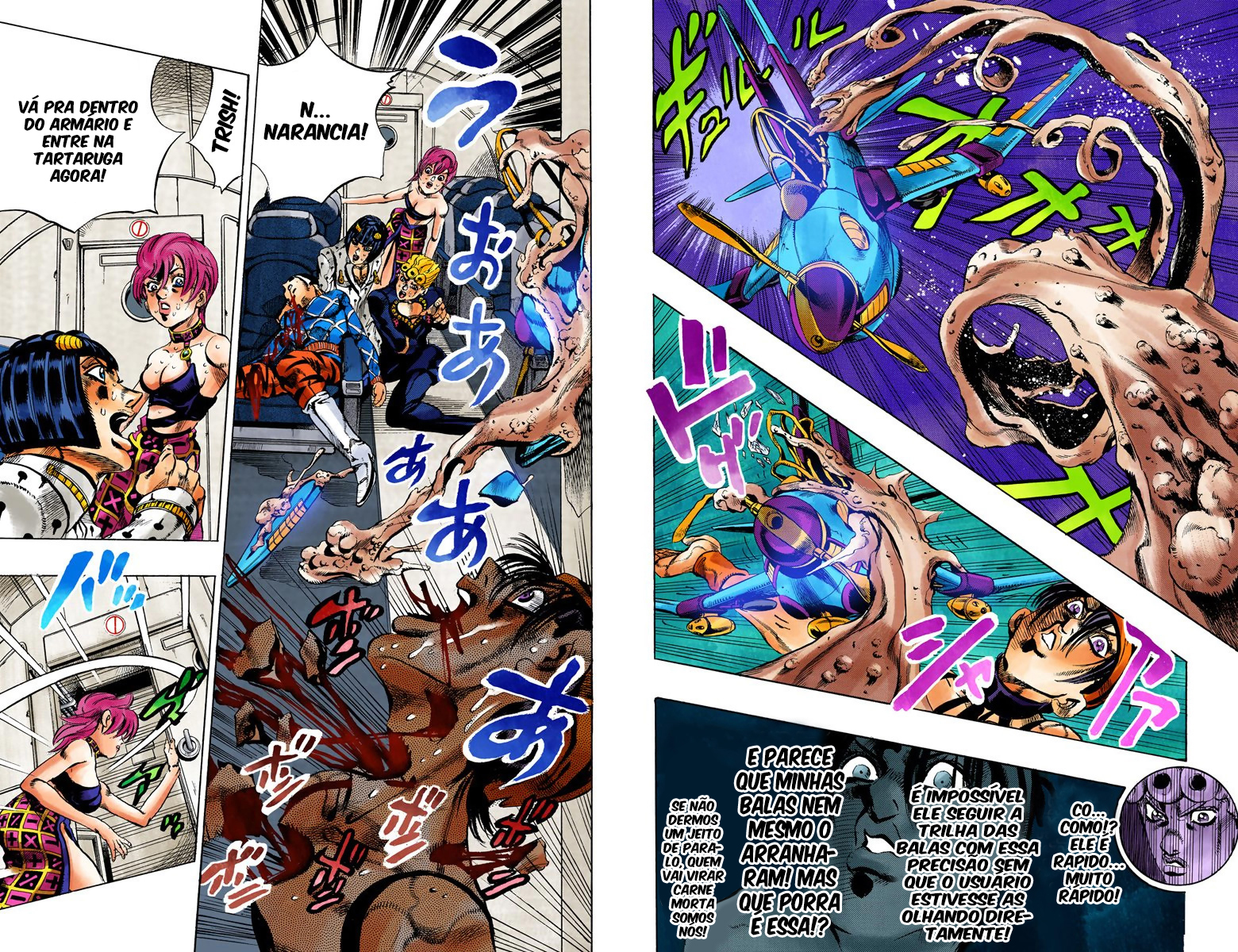 JoJo's Bizarre Adventure, Part 5: Golden Wind - Digital Colored Comics Capítulo 96 Página 7