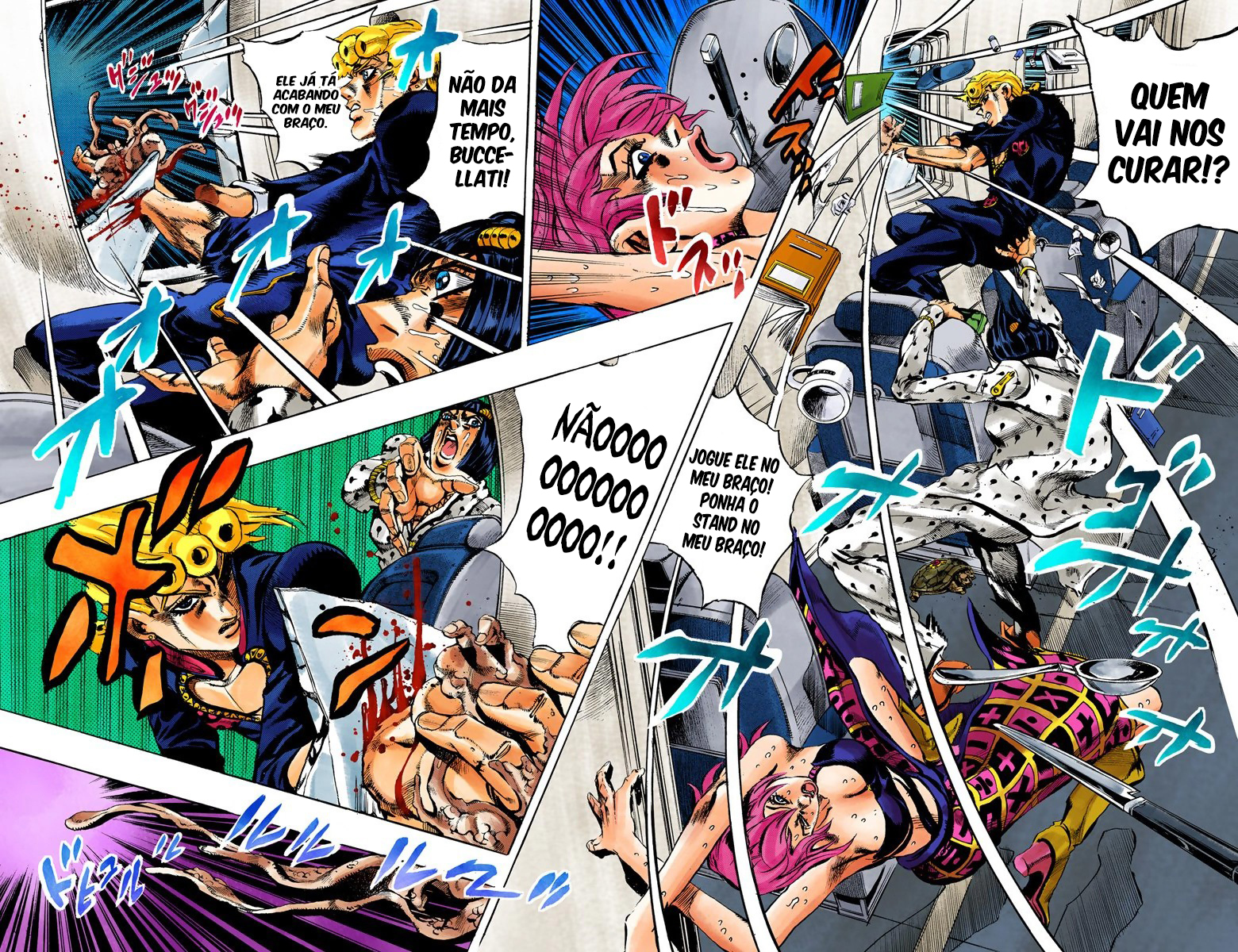 JoJo's Bizarre Adventure, Part 5: Golden Wind - Digital Colored Comics Capítulo 97 Página 2