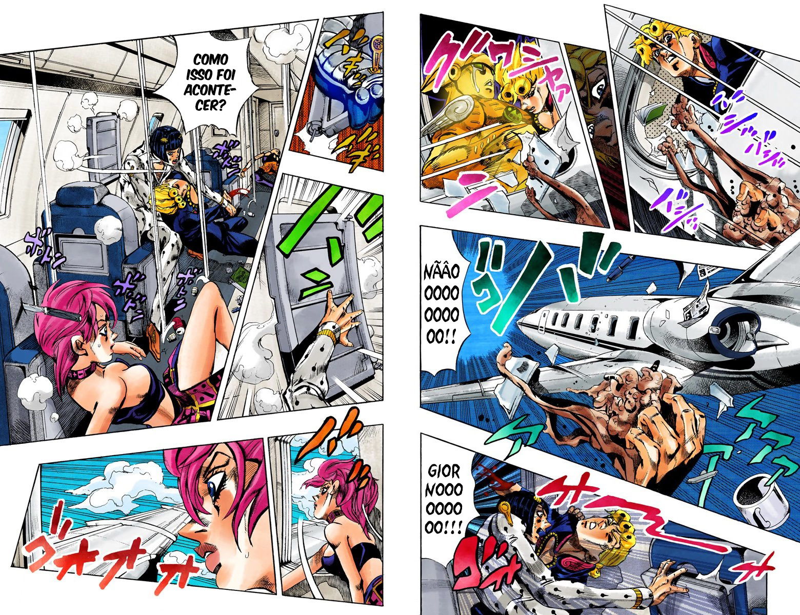JoJo's Bizarre Adventure, Part 5: Golden Wind - Digital Colored Comics Capítulo 97 Página 3