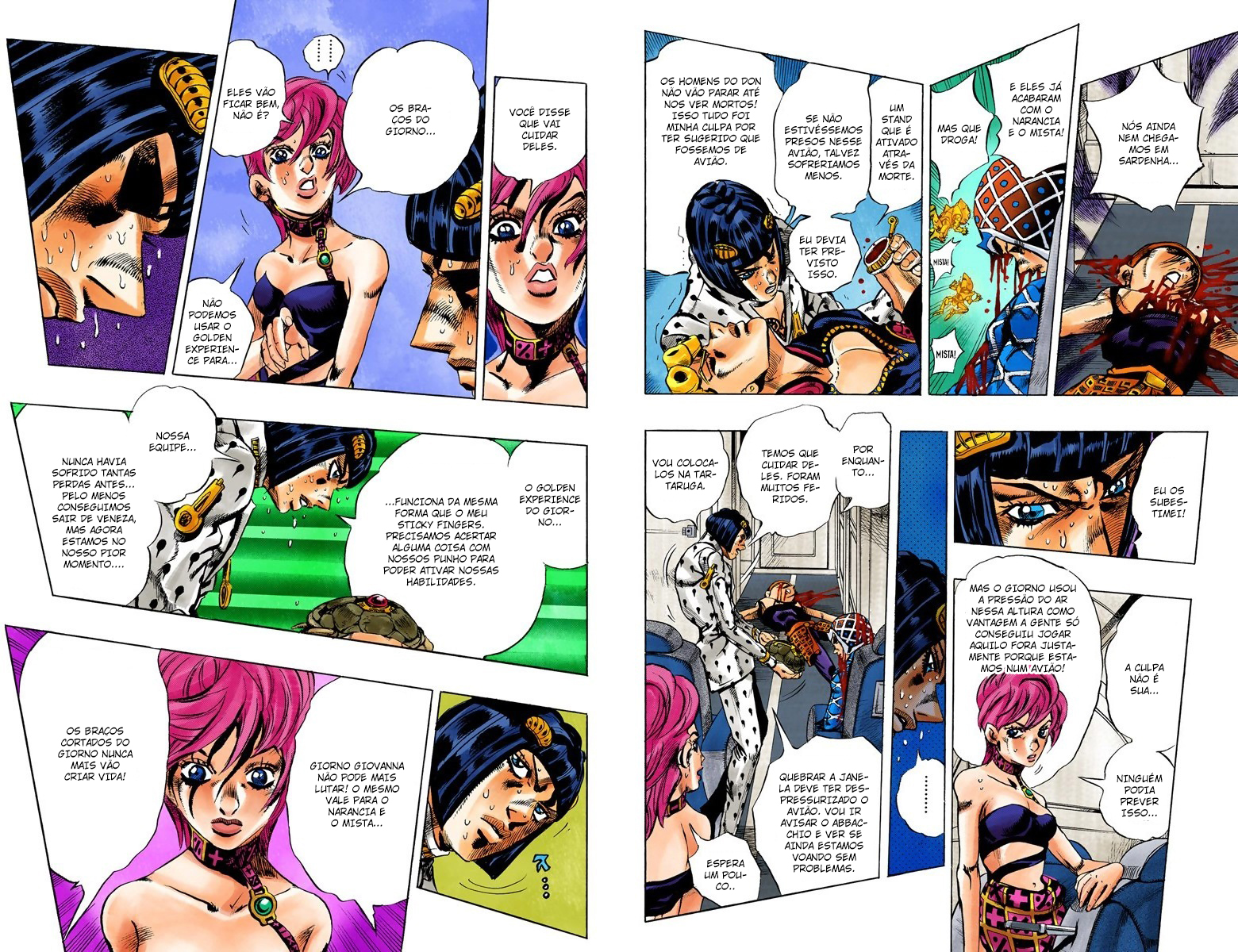 JoJo's Bizarre Adventure, Part 5: Golden Wind - Digital Colored Comics Capítulo 97 Página 4