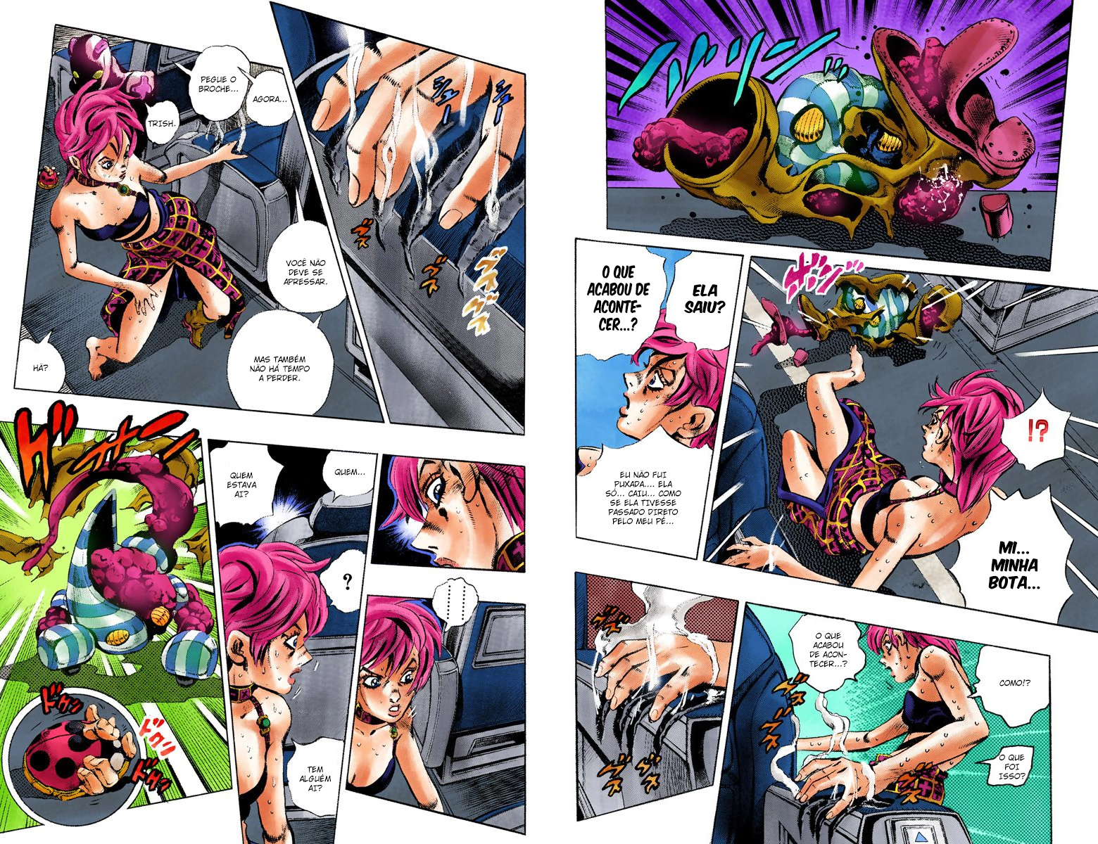 JoJo's Bizarre Adventure, Part 5: Golden Wind - Digital Colored Comics Capítulo 98 Página 10