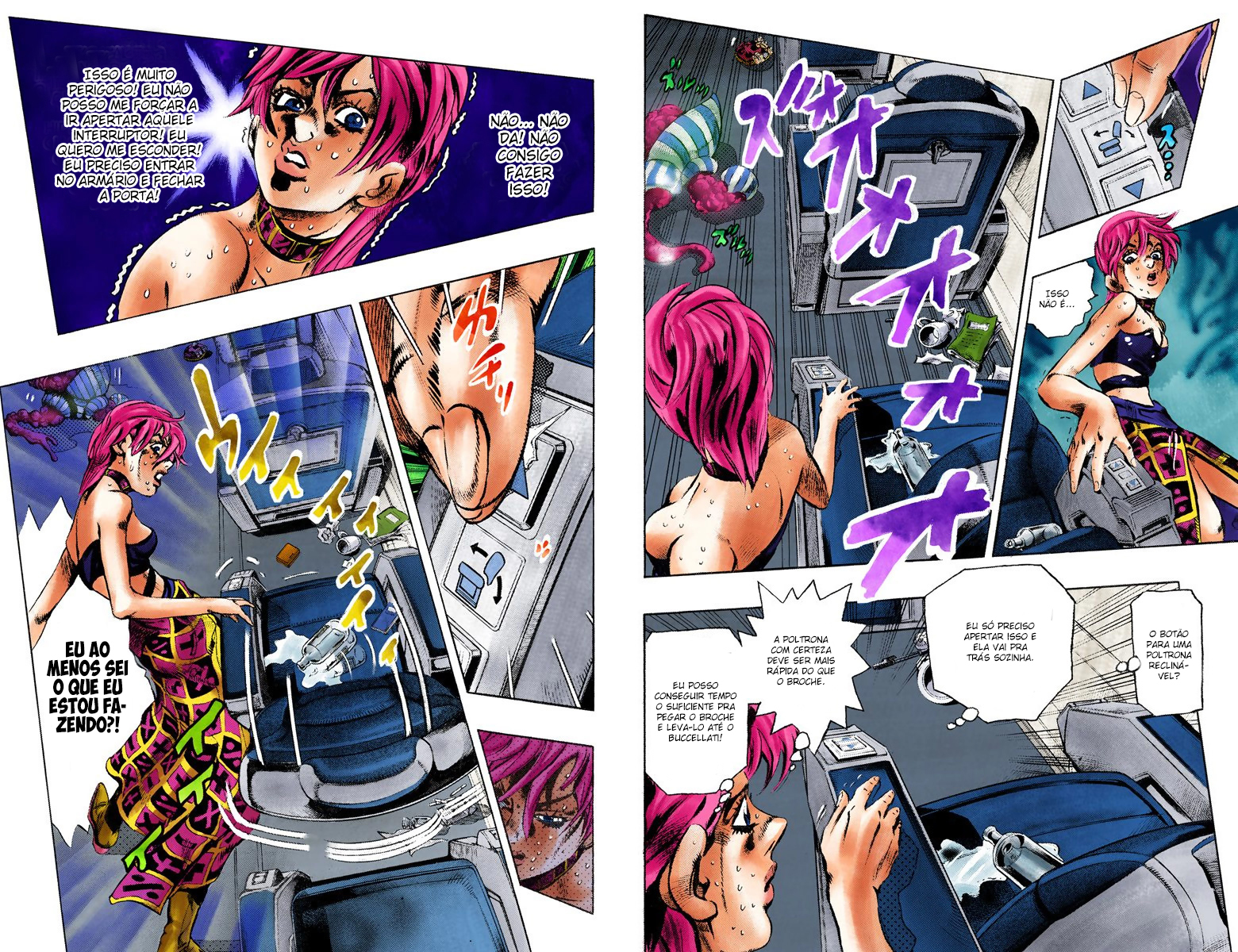 JoJo's Bizarre Adventure, Part 5: Golden Wind - Digital Colored Comics Capítulo 98 Página 4