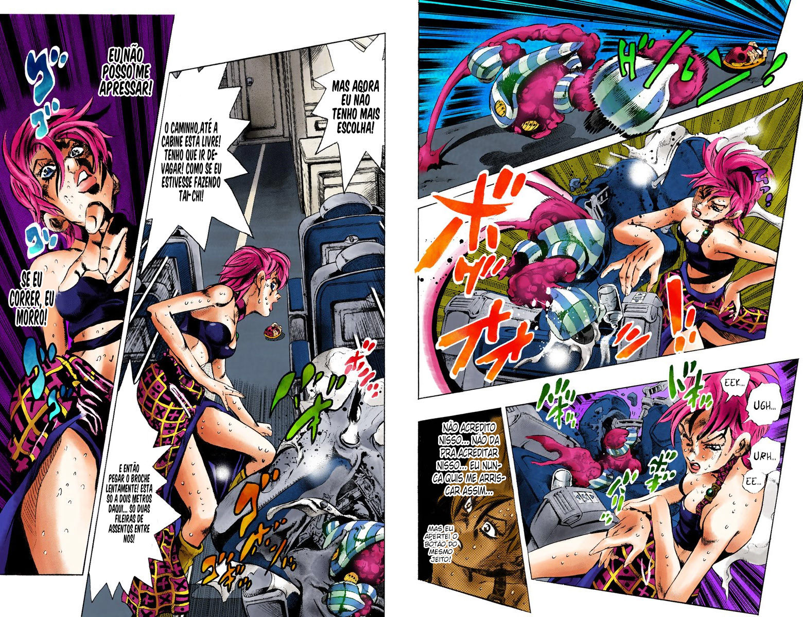 JoJo's Bizarre Adventure, Part 5: Golden Wind - Digital Colored Comics Capítulo 98 Página 5