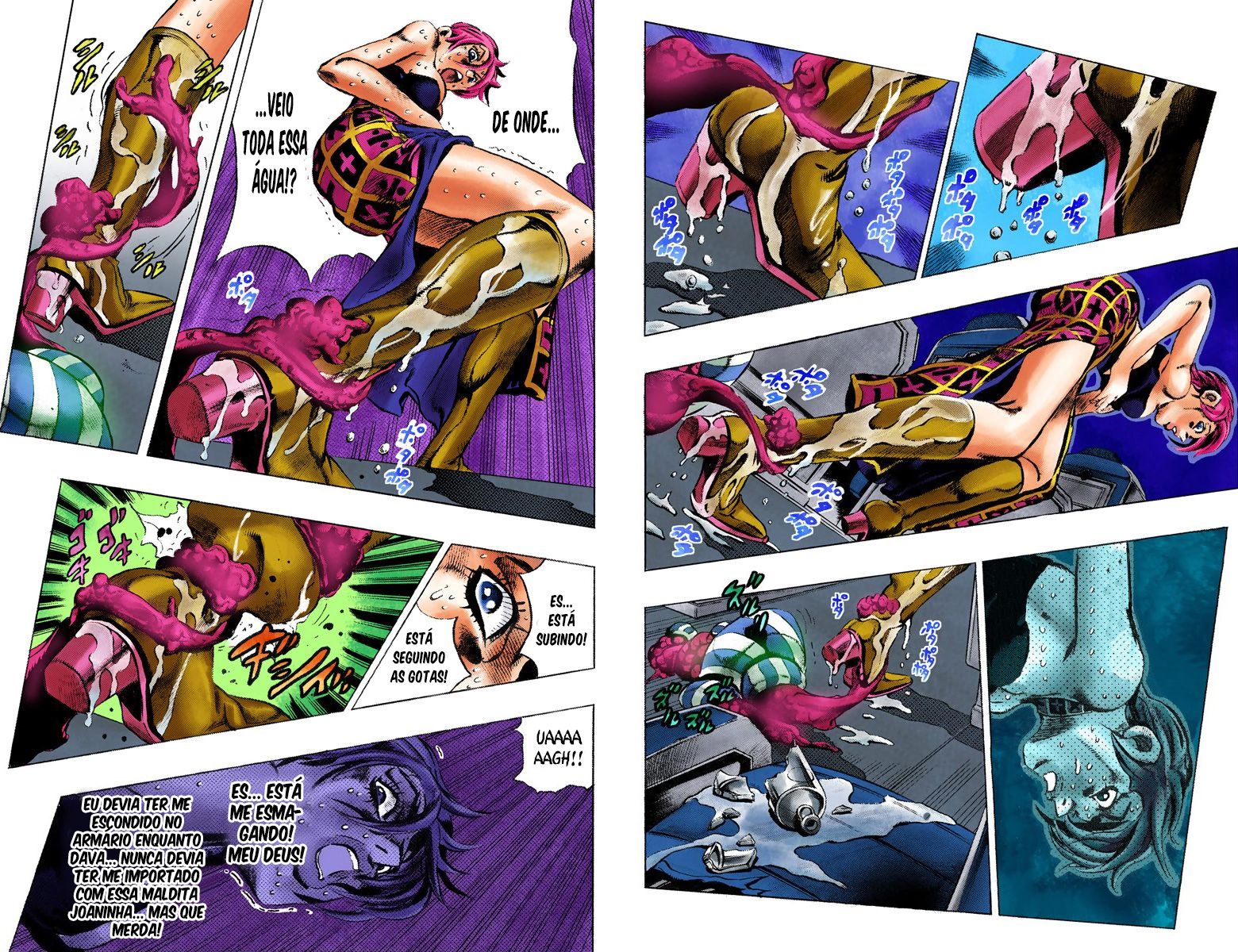 JoJo's Bizarre Adventure, Part 5: Golden Wind - Digital Colored Comics Capítulo 98 Página 7