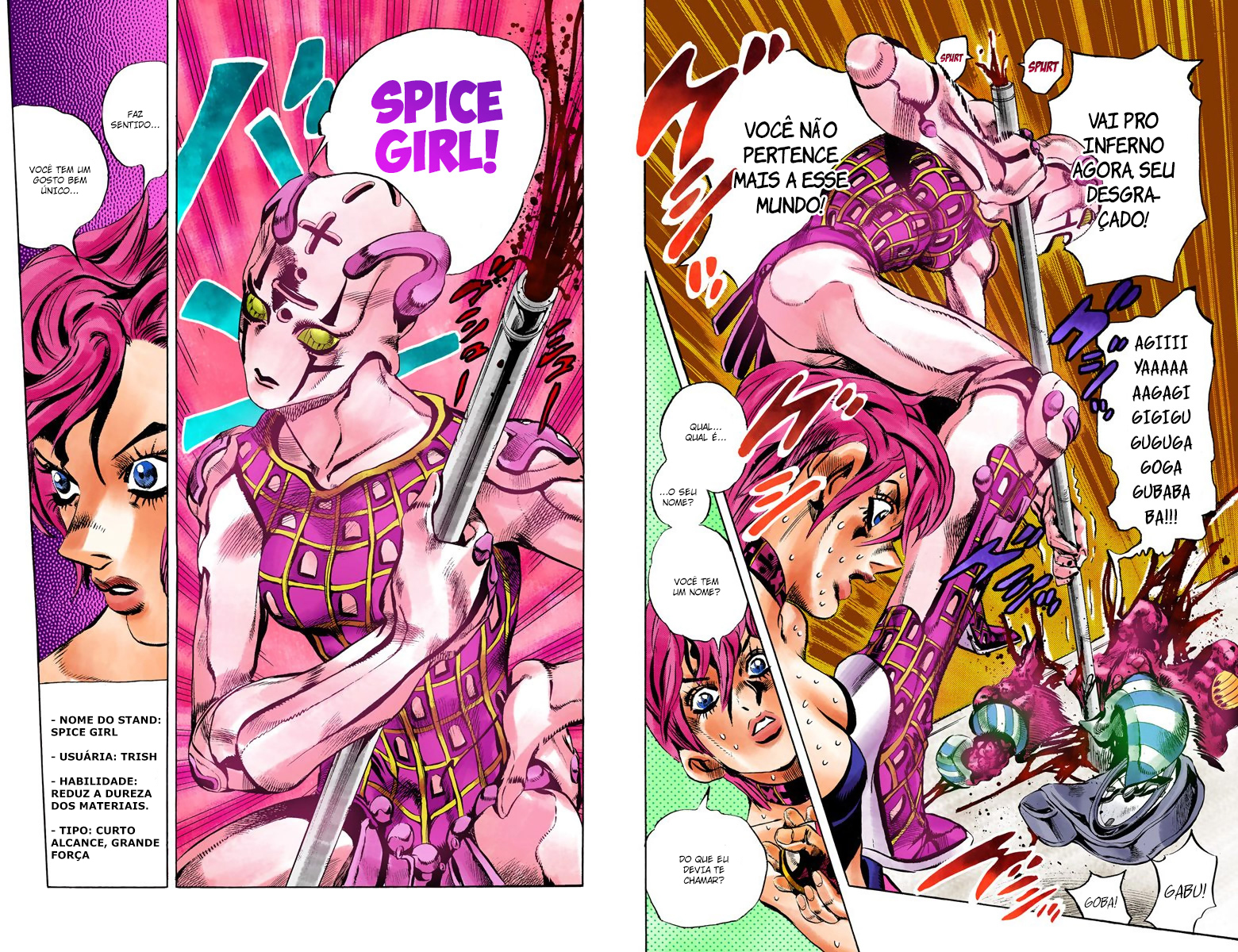 JoJo's Bizarre Adventure, Part 5: Golden Wind - Digital Colored Comics Capítulo 99 Página 11