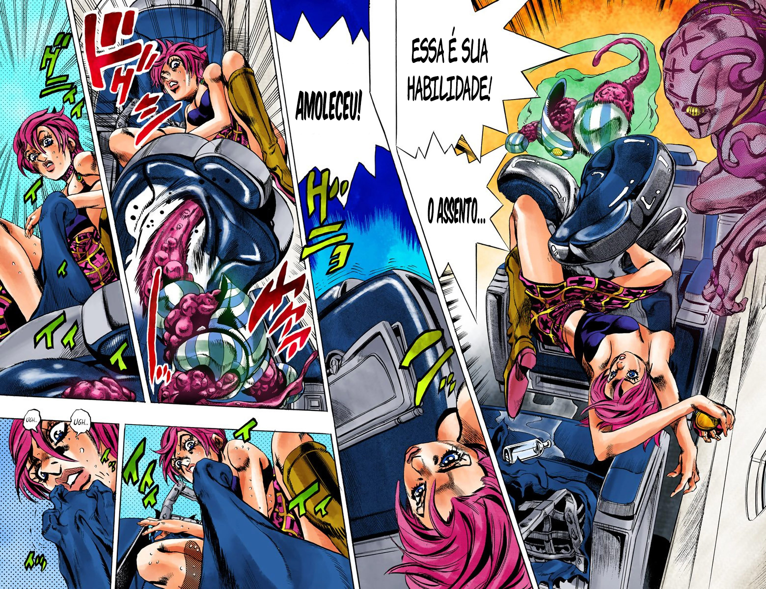 JoJo's Bizarre Adventure, Part 5: Golden Wind - Digital Colored Comics Capítulo 99 Página 4