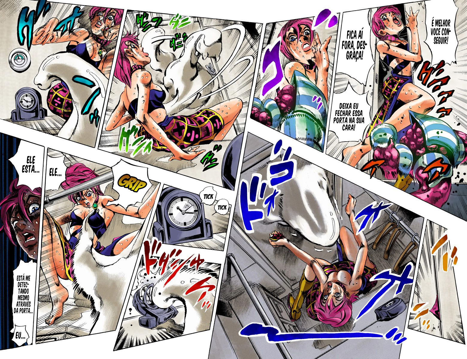 JoJo's Bizarre Adventure, Part 5: Golden Wind - Digital Colored Comics Capítulo 99 Página 7