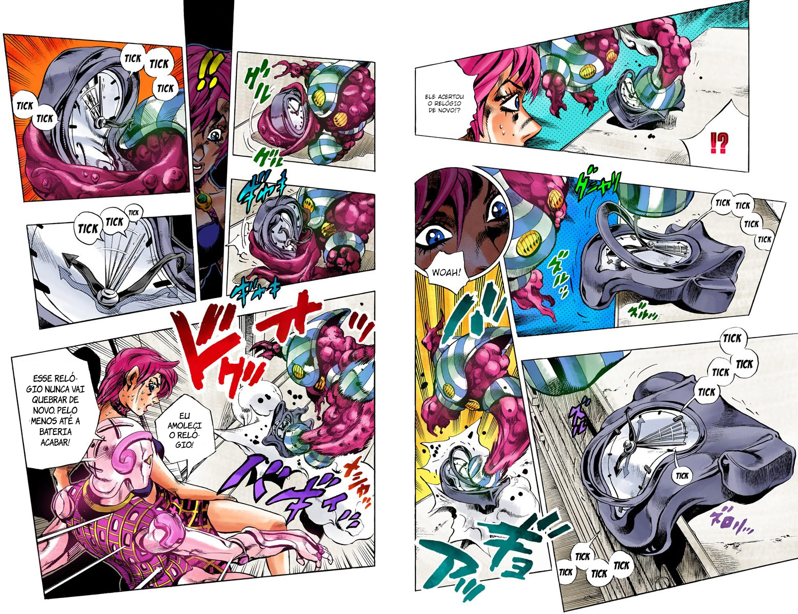 JoJo's Bizarre Adventure, Part 5: Golden Wind - Digital Colored Comics Capítulo 99 Página 9