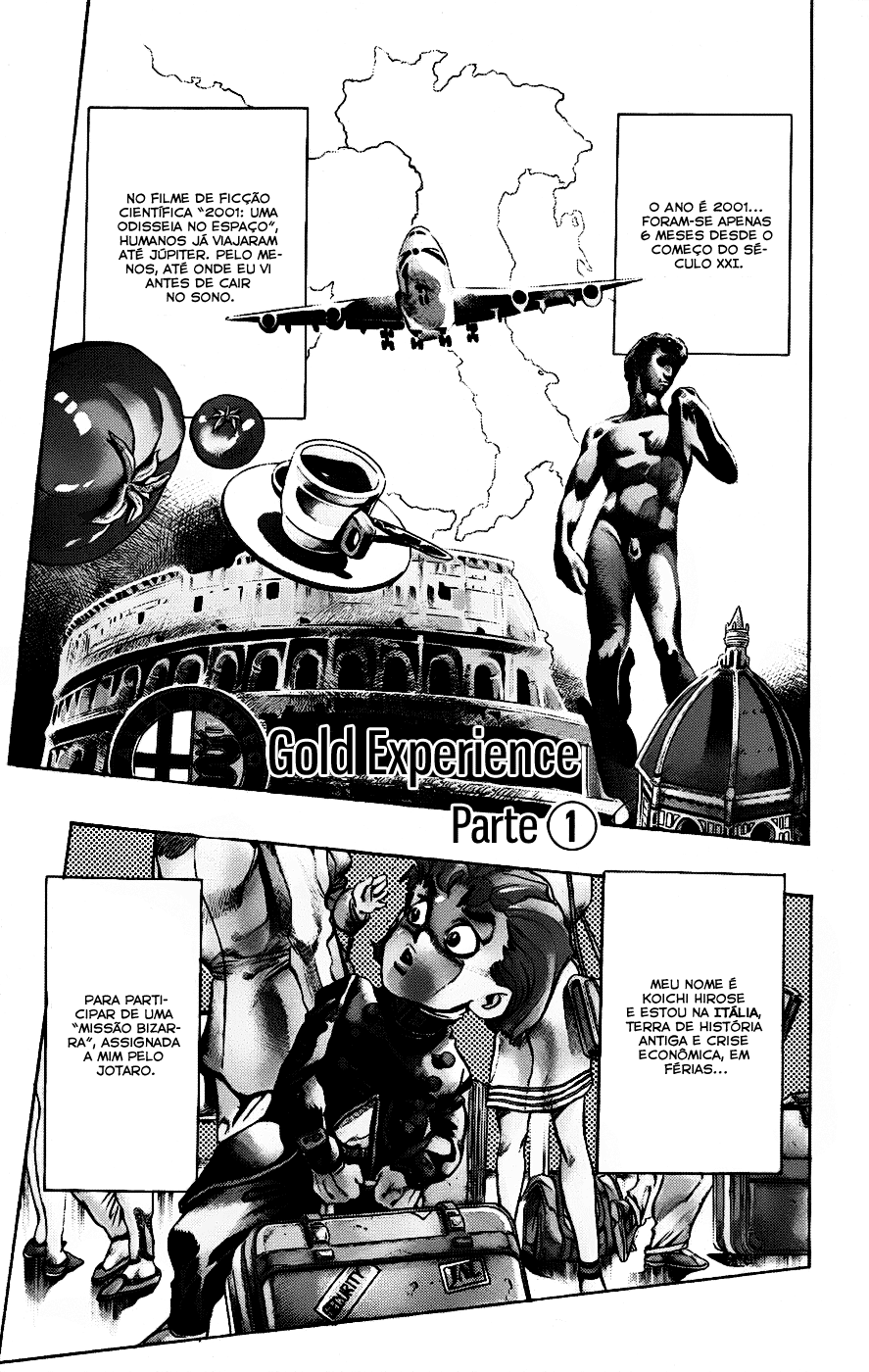 JoJo's Bizarre Adventure Part 5 - Golden Wind Capítulo 1 Página 1