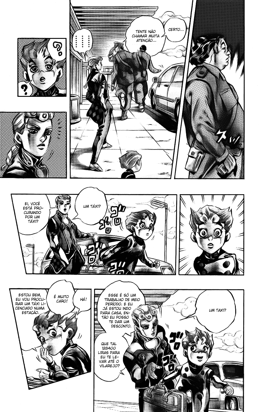 JoJo's Bizarre Adventure Part 5 - Golden Wind Capítulo 1 Página 8