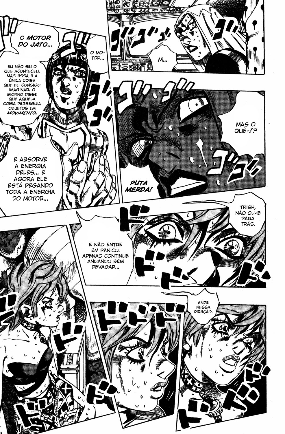 JoJo's Bizarre Adventure Part 5 - Golden Wind Capítulo 100 Página 8