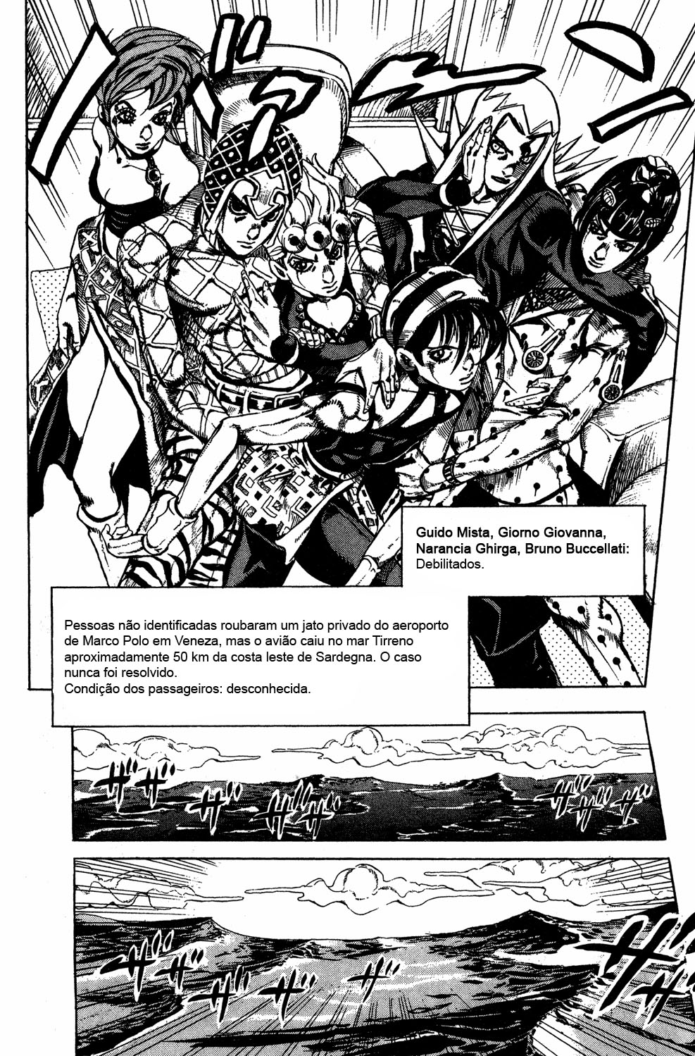 JoJo's Bizarre Adventure Part 5 - Golden Wind Capítulo 101 Página 9