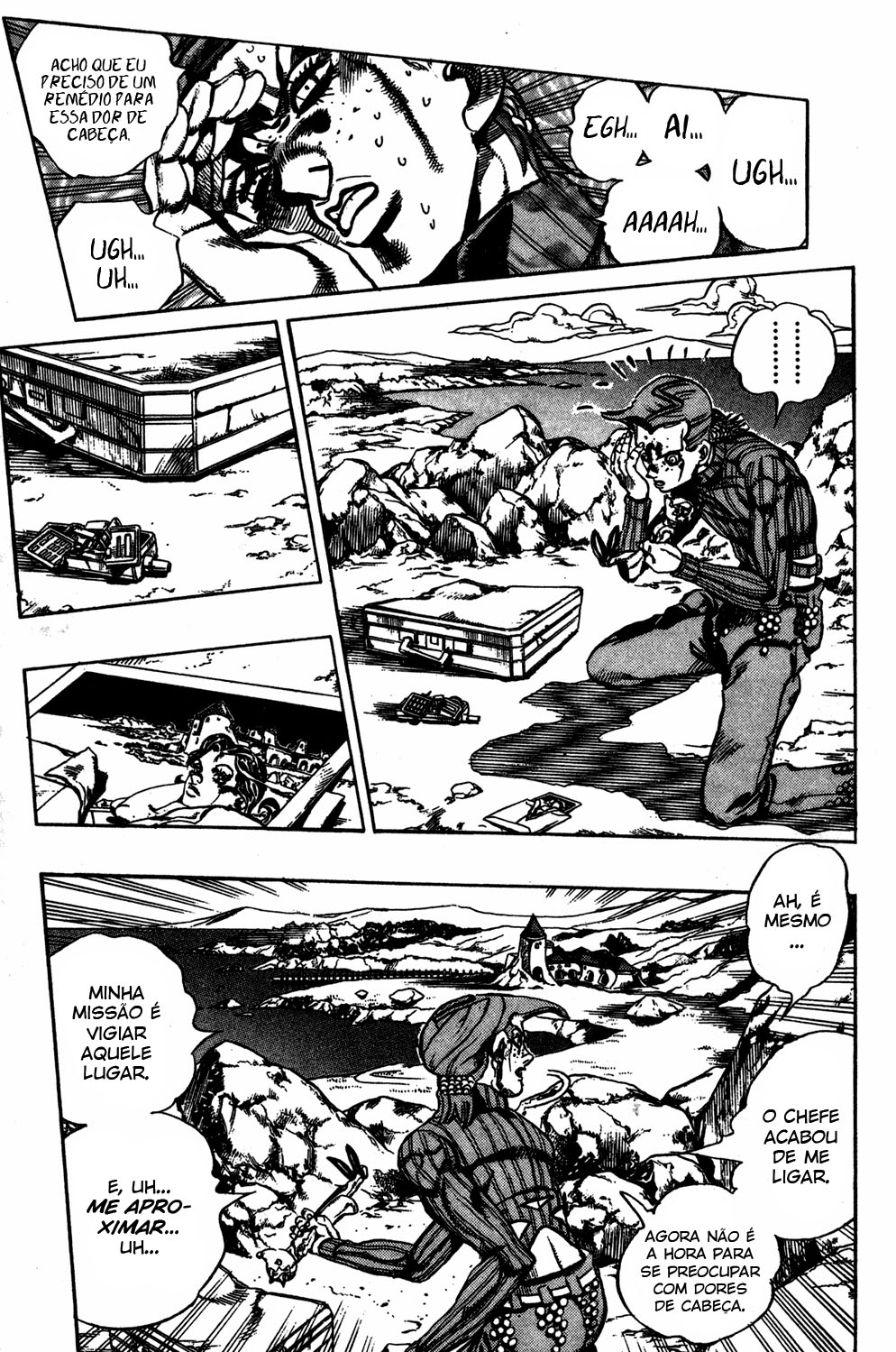 JoJo's Bizarre Adventure Part 5 - Golden Wind Capítulo 104 Página 4