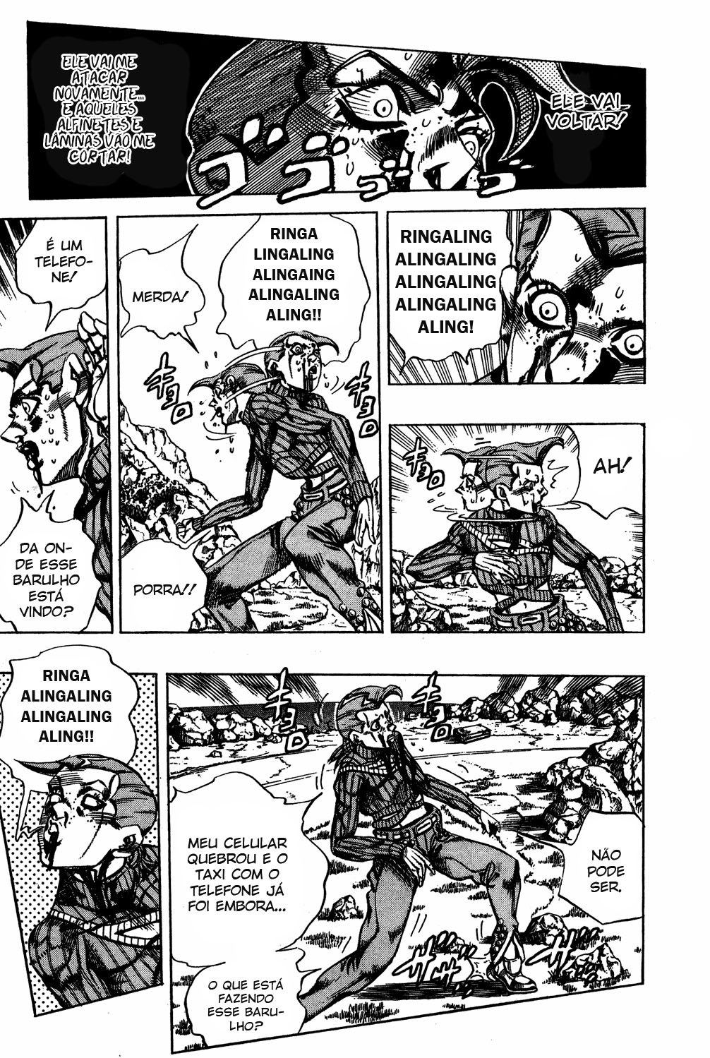 JoJo's Bizarre Adventure Part 5 - Golden Wind Capítulo 105 Página 9