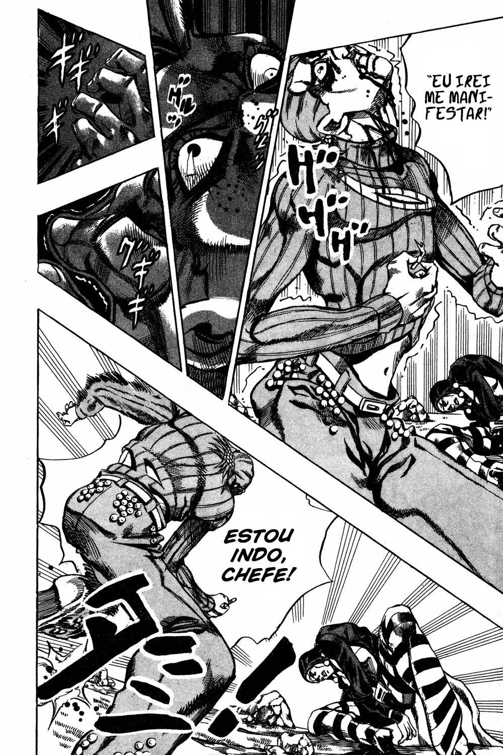 JoJo's Bizarre Adventure Part 5 - Golden Wind Capítulo 107 Página 4