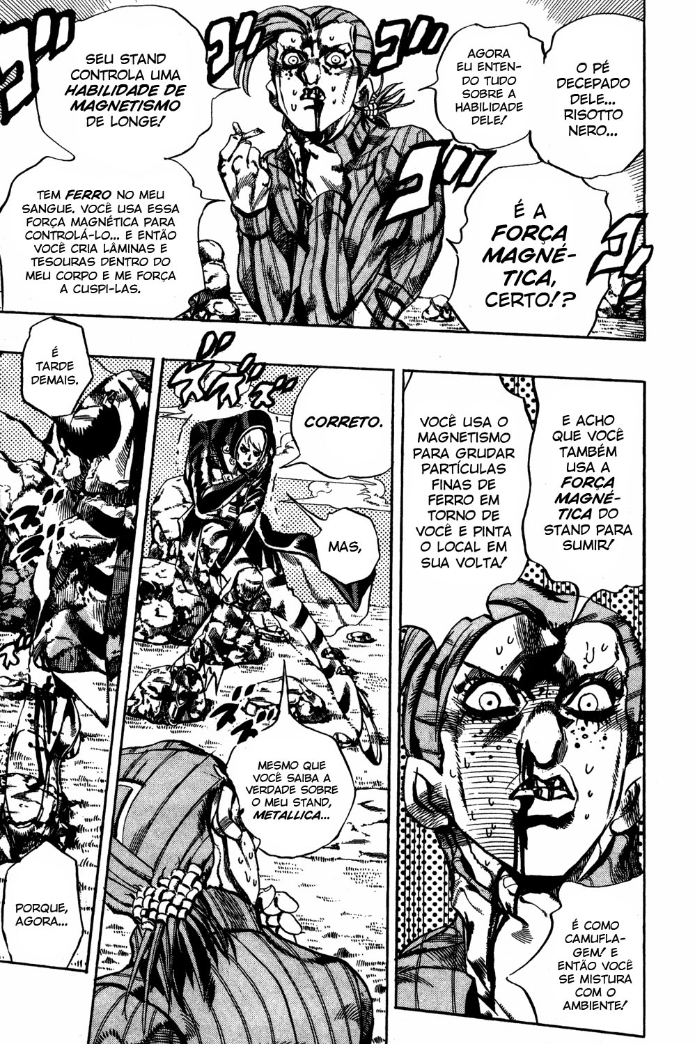JoJo's Bizarre Adventure Part 5 - Golden Wind Capítulo 107 Página 9