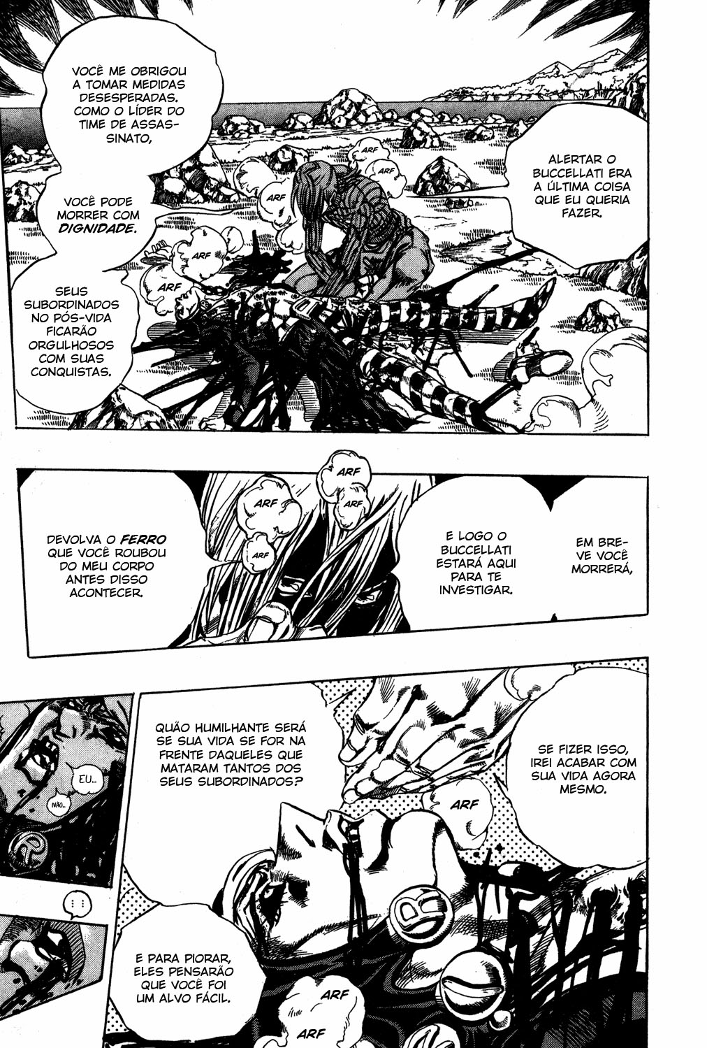 JoJo's Bizarre Adventure Part 5 - Golden Wind Capítulo 109 Página 9