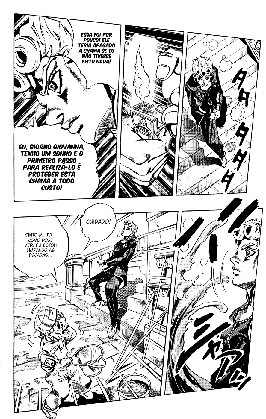 JoJo's Bizarre Adventure Part 5 - Golden Wind Capítulo 11 Página 18