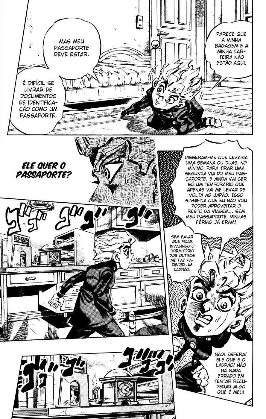 JoJo's Bizarre Adventure Part 5 - Golden Wind Capítulo 11 Página 9