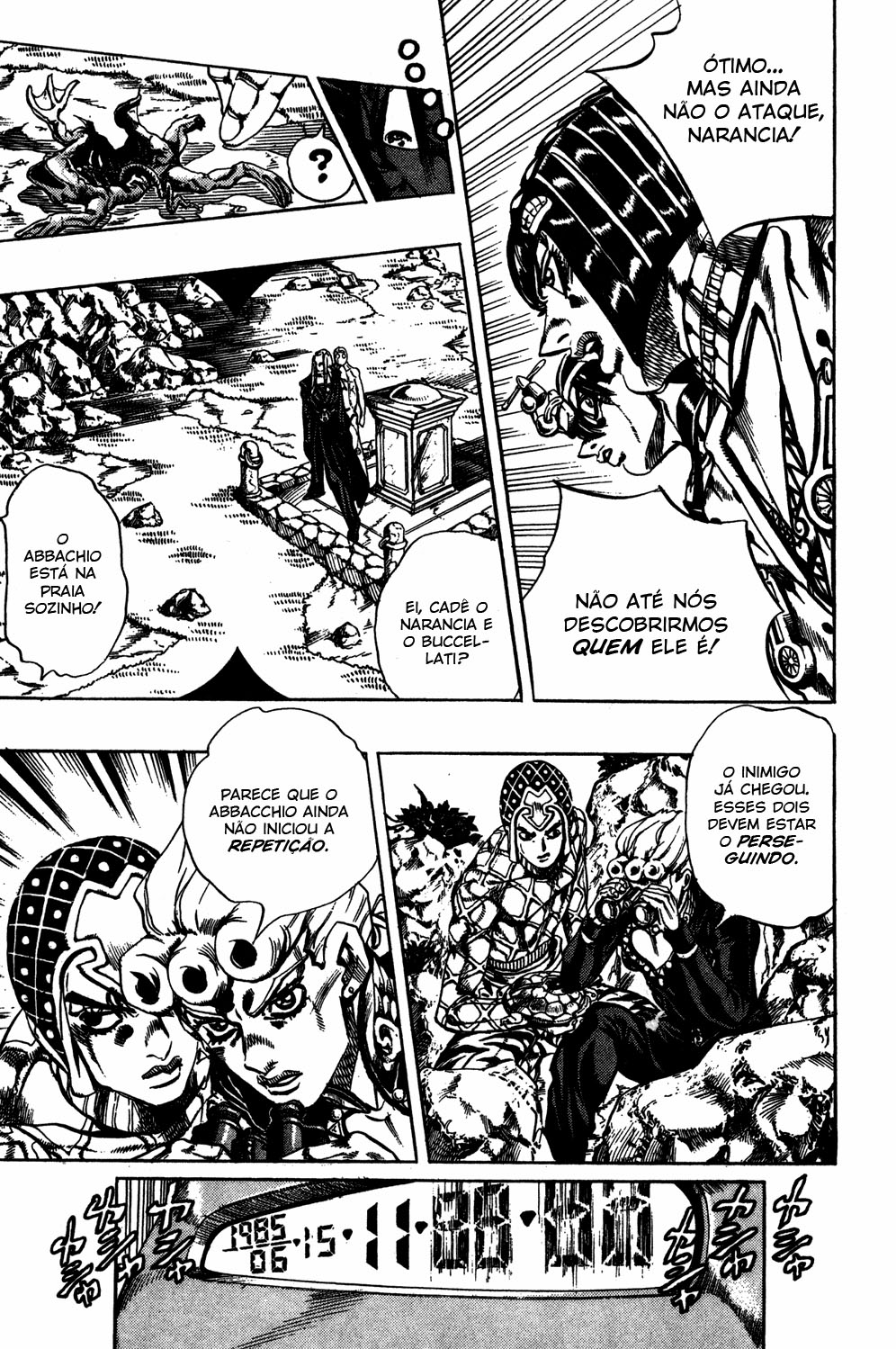 JoJo's Bizarre Adventure Part 5 - Golden Wind Capítulo 110 Página 5