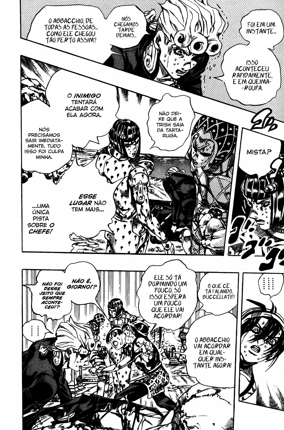 JoJo's Bizarre Adventure Part 5 - Golden Wind Capítulo 111 Página 10