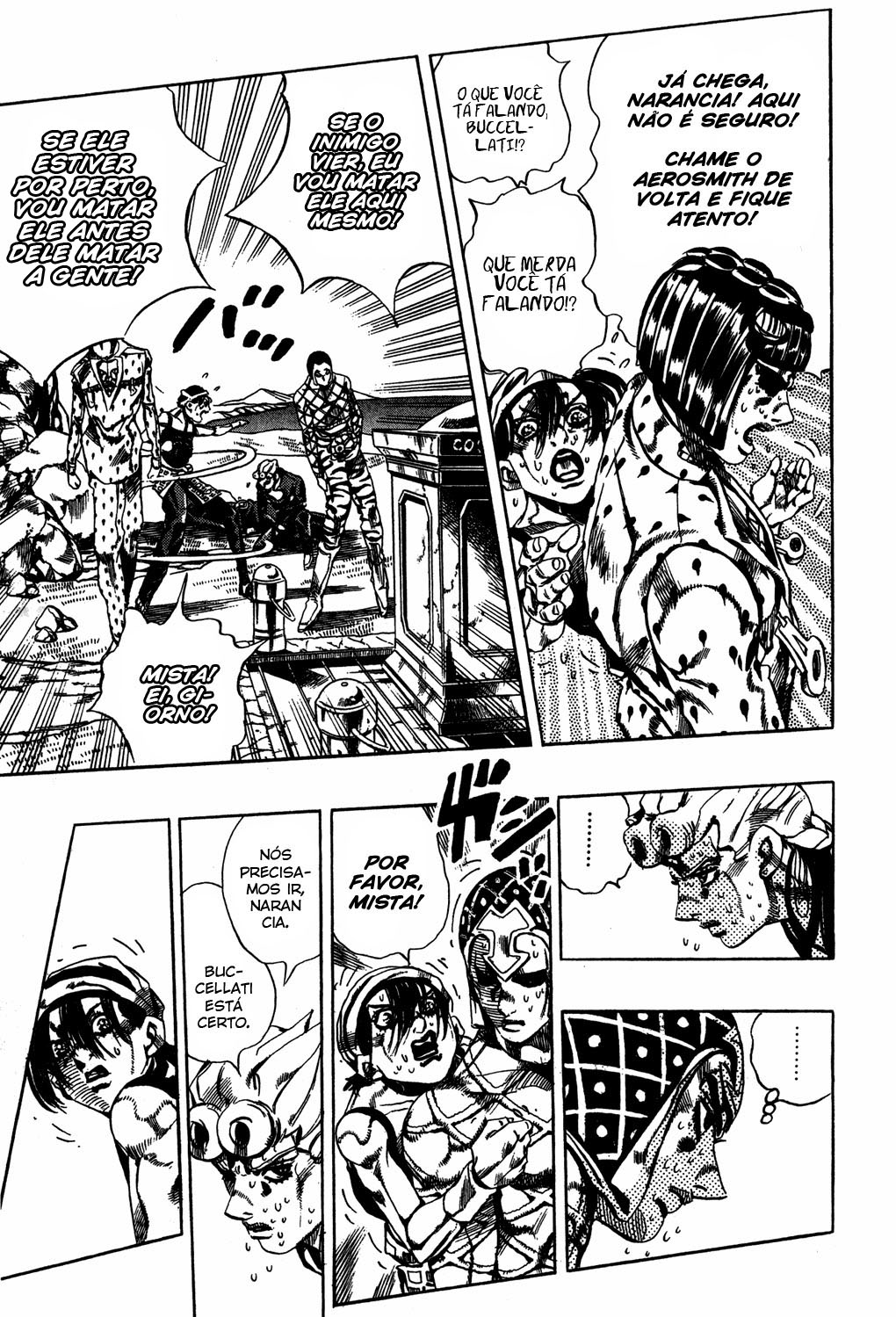 JoJo's Bizarre Adventure Part 5 - Golden Wind Capítulo 111 Página 11