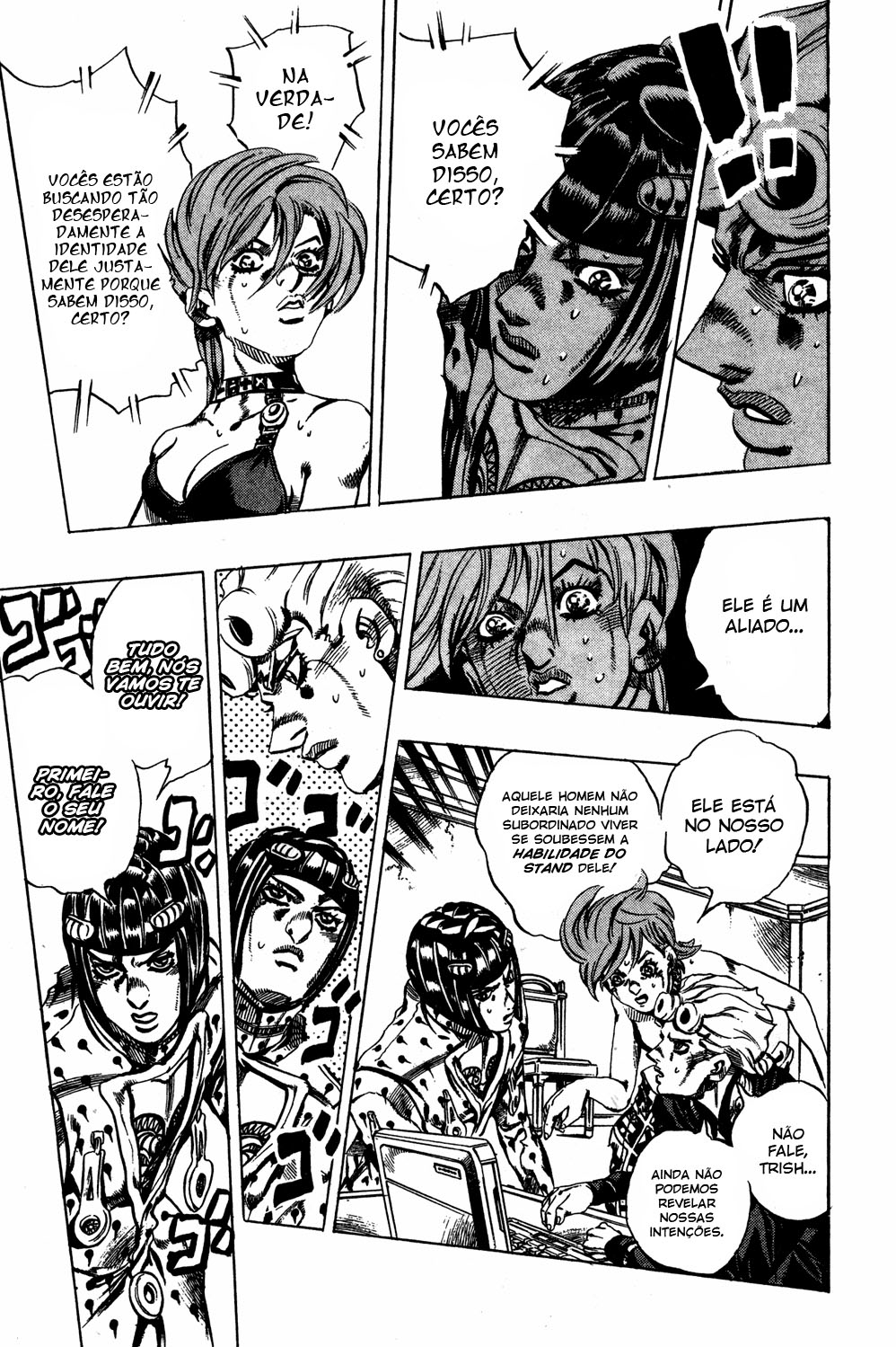 JoJo's Bizarre Adventure Part 5 - Golden Wind Capítulo 112 Página 10