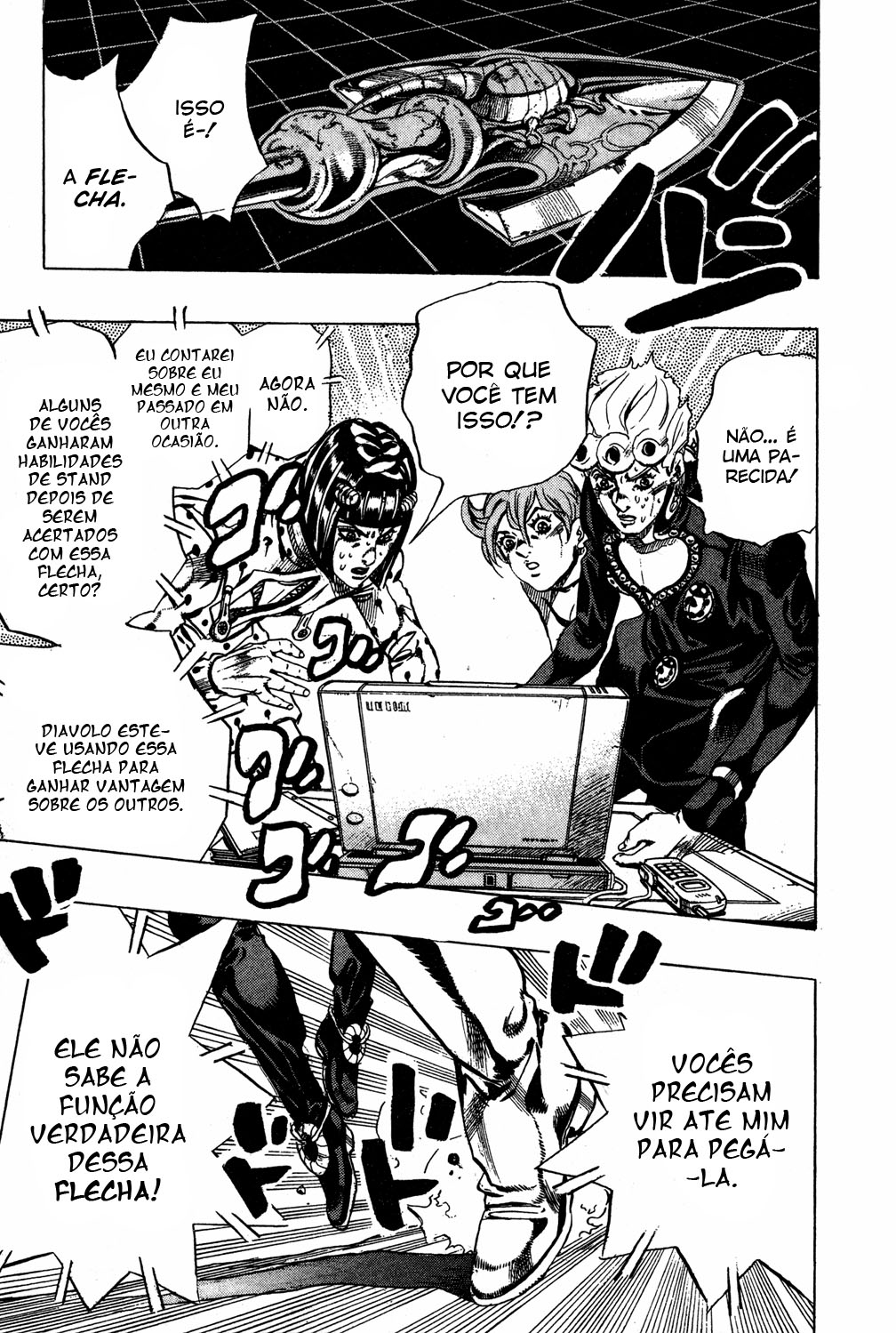 JoJo's Bizarre Adventure Part 5 - Golden Wind Capítulo 112 Página 14