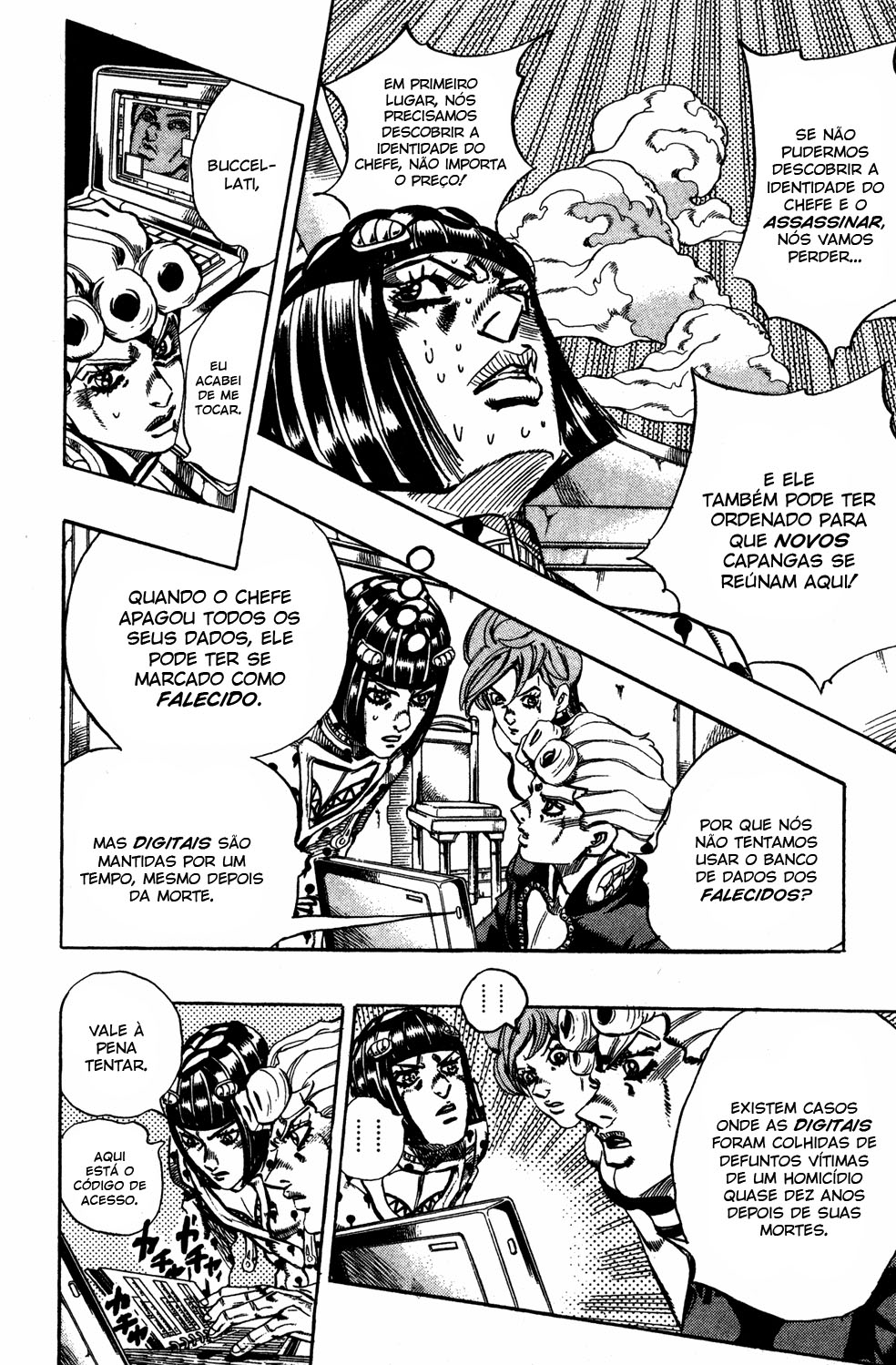 JoJo's Bizarre Adventure Part 5 - Golden Wind Capítulo 112 Página 6