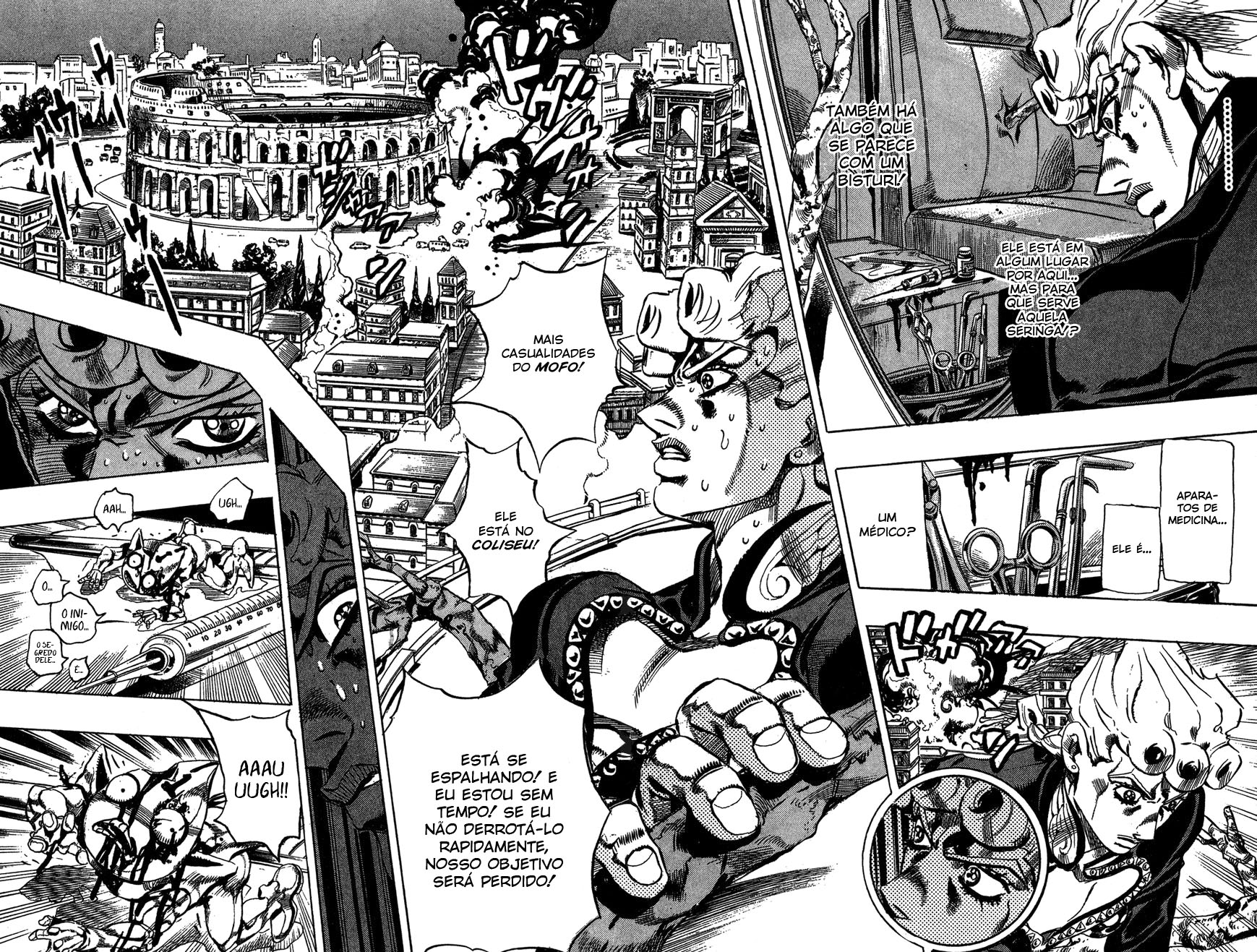 JoJo's Bizarre Adventure Part 5 - Golden Wind Capítulo 121 Página 11