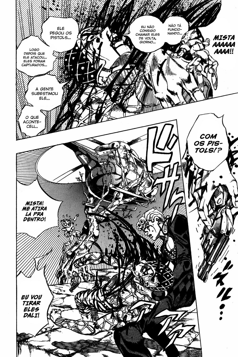 JoJo's Bizarre Adventure Part 5 - Golden Wind Capítulo 121 Página 4