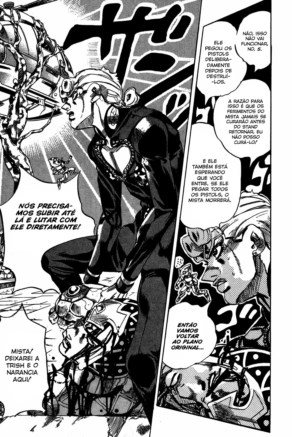 JoJo's Bizarre Adventure Part 5 - Golden Wind Capítulo 121 Página 5