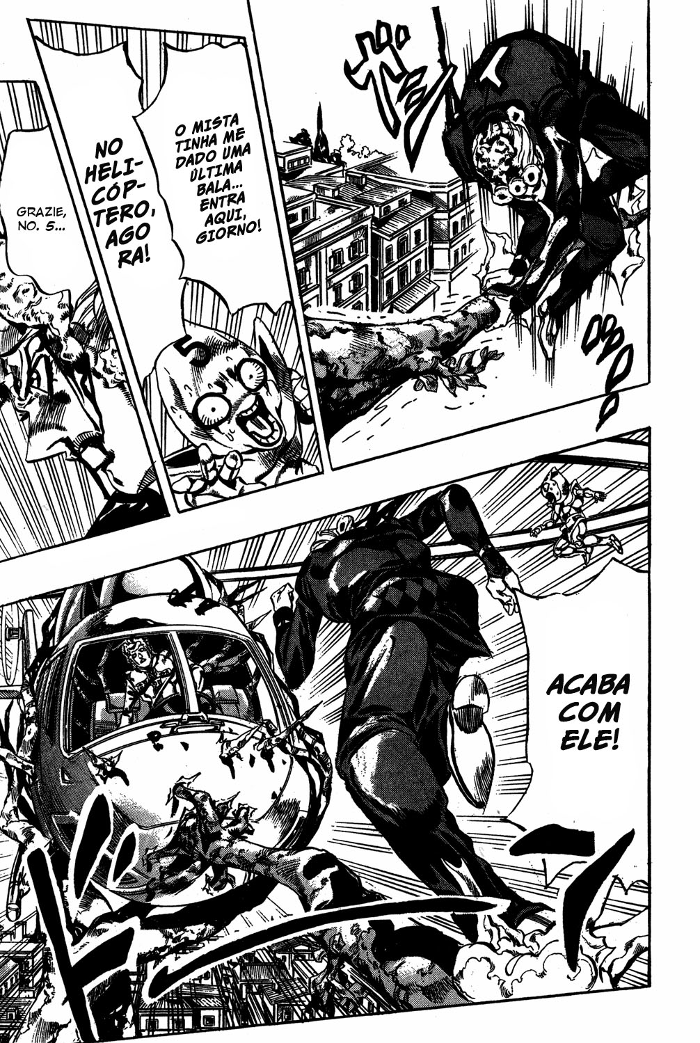 JoJo's Bizarre Adventure Part 5 - Golden Wind Capítulo 122 Página 10