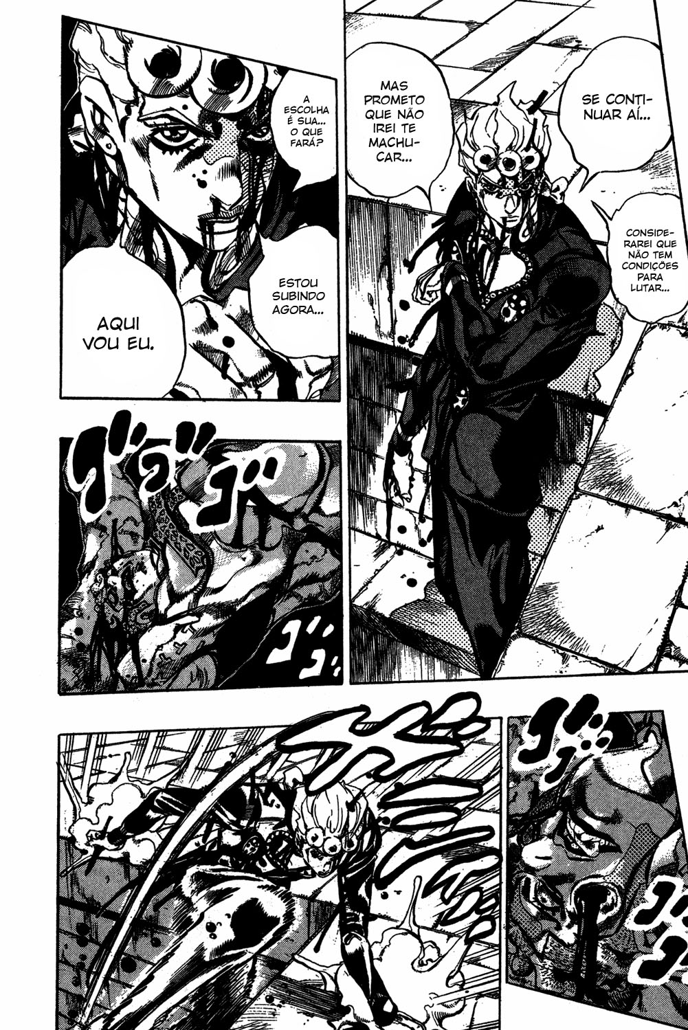 JoJo's Bizarre Adventure Part 5 - Golden Wind Capítulo 123 Página 6
