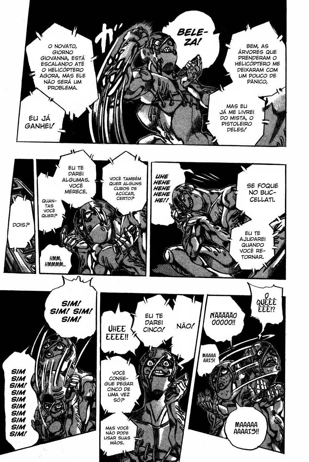 JoJo's Bizarre Adventure Part 5 - Golden Wind Capítulo 124 Página 10