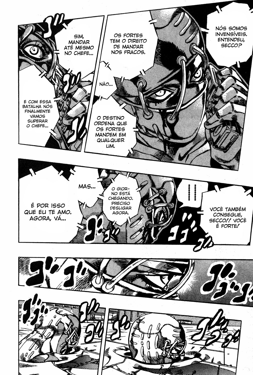 JoJo's Bizarre Adventure Part 5 - Golden Wind Capítulo 124 Página 11