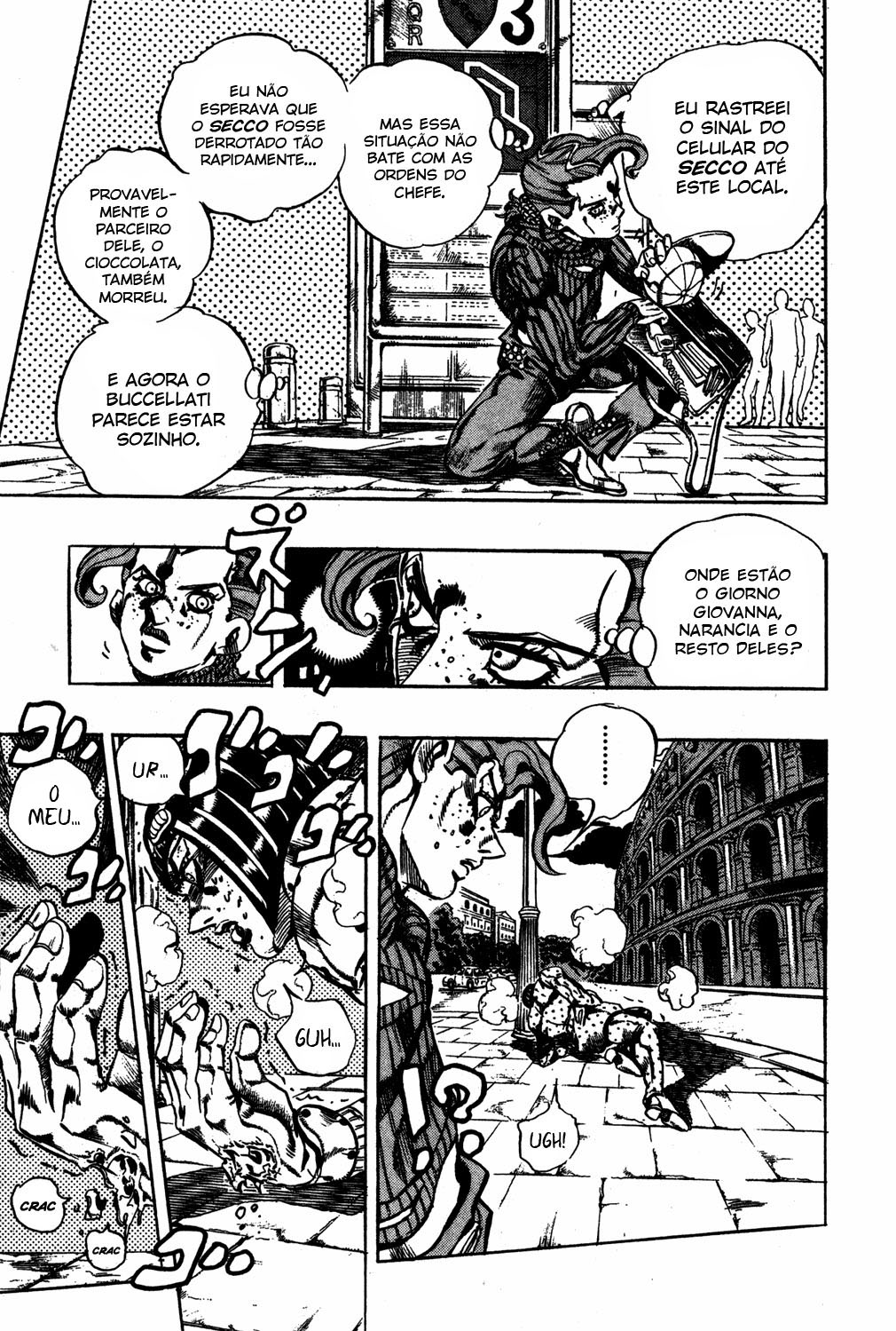 JoJo's Bizarre Adventure Part 5 - Golden Wind Capítulo 128 Página 16