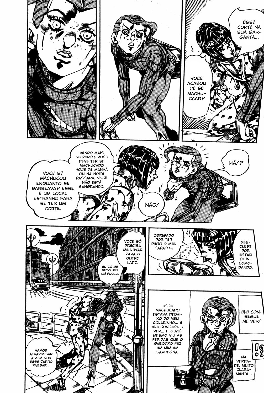 JoJo's Bizarre Adventure Part 5 - Golden Wind Capítulo 129 Página 5