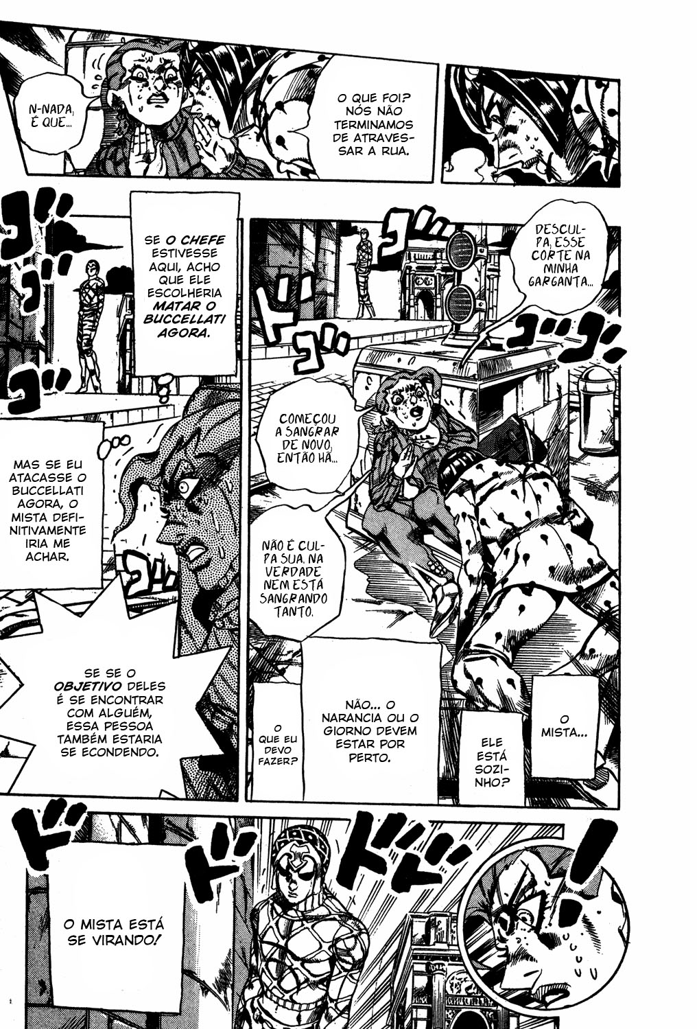 JoJo's Bizarre Adventure Part 5 - Golden Wind Capítulo 129 Página 9