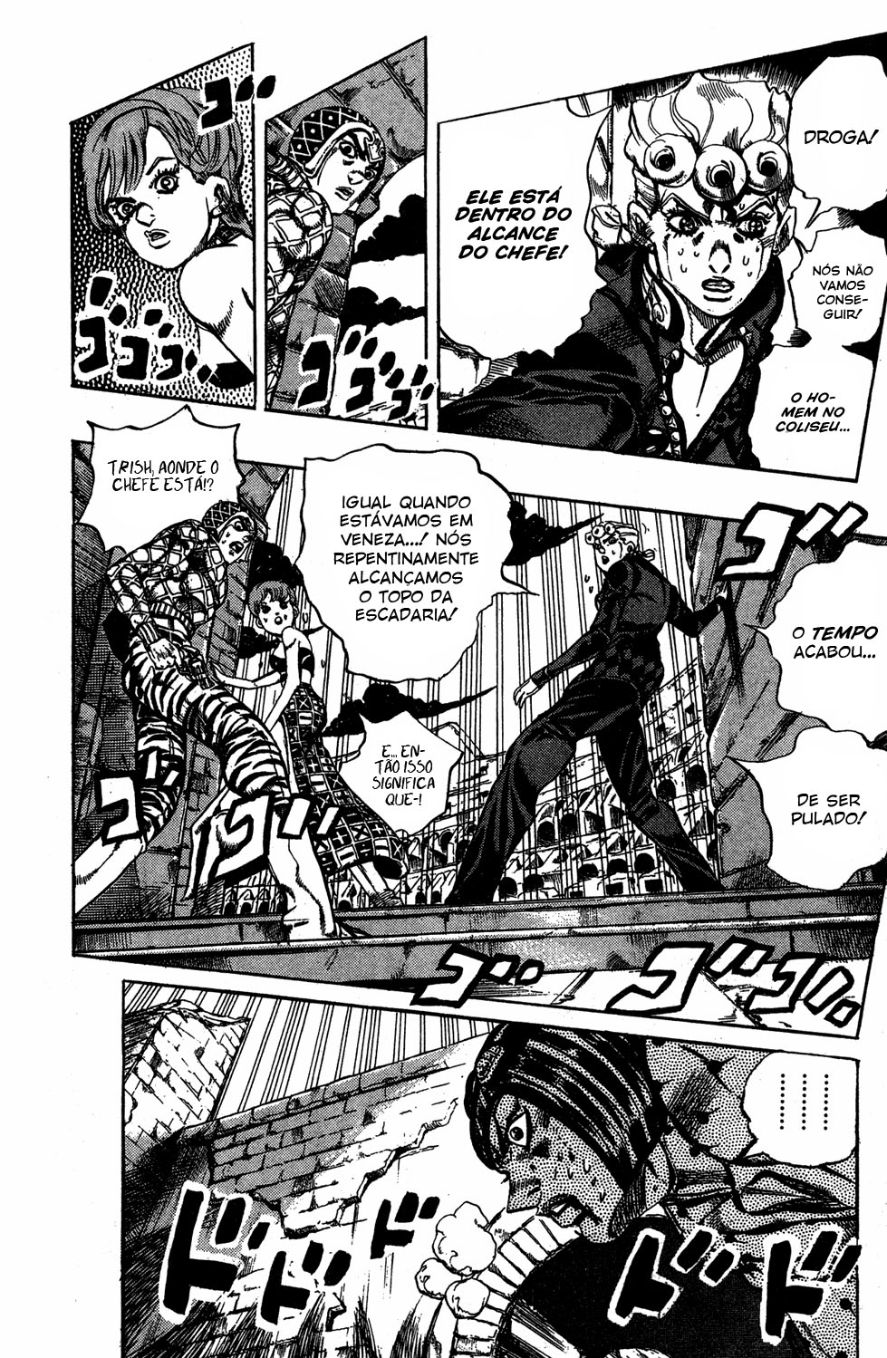 JoJo's Bizarre Adventure Part 5 - Golden Wind Capítulo 131 Página 4