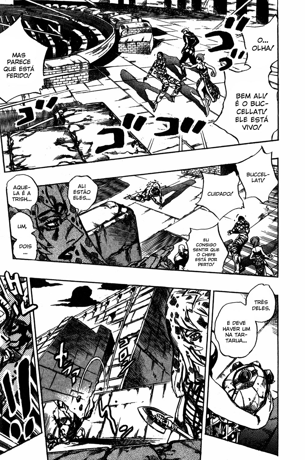 JoJo's Bizarre Adventure Part 5 - Golden Wind Capítulo 132 Página 10