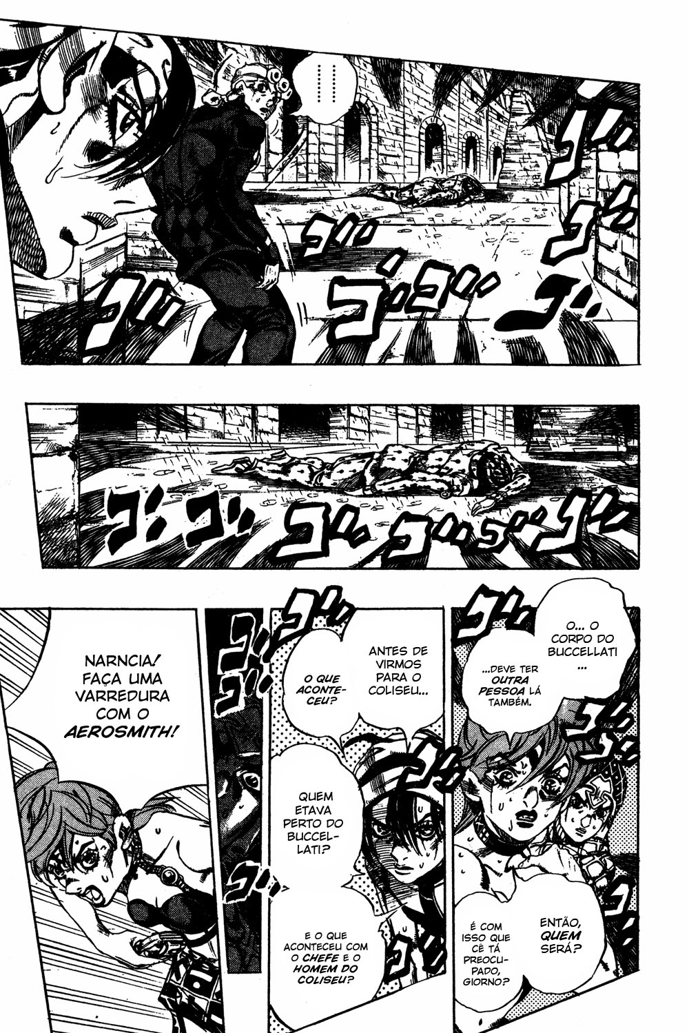 JoJo's Bizarre Adventure Part 5 - Golden Wind Capítulo 134 Página 7
