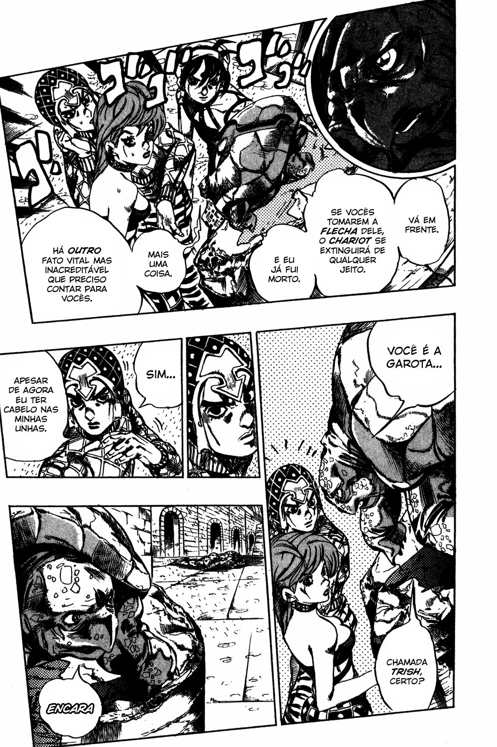 JoJo's Bizarre Adventure Part 5 - Golden Wind Capítulo 135 Página 9