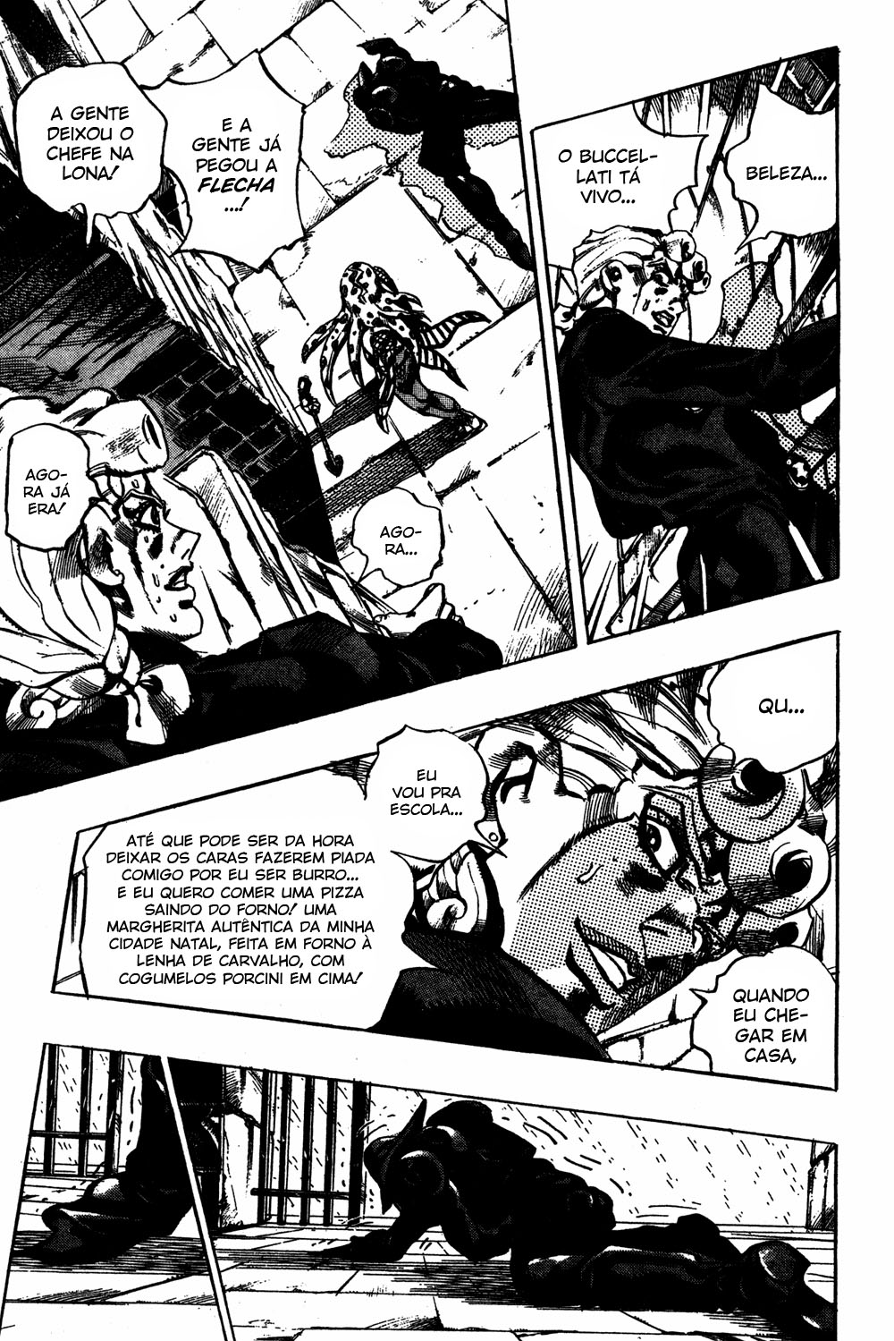 JoJo's Bizarre Adventure Part 5 - Golden Wind Capítulo 136 Página 5