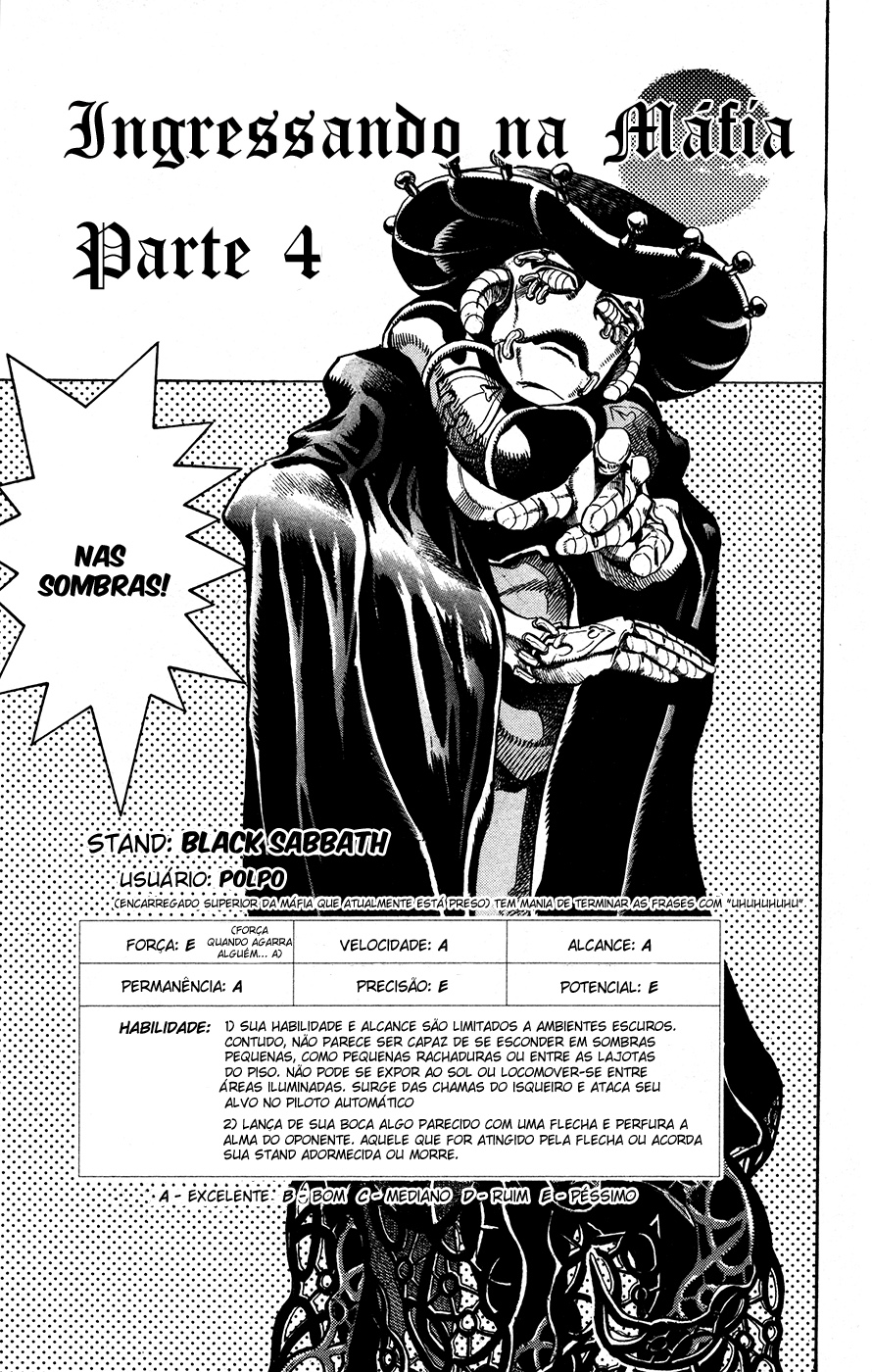 JoJo's Bizarre Adventure Part 5 - Golden Wind Capítulo 14 Página 1