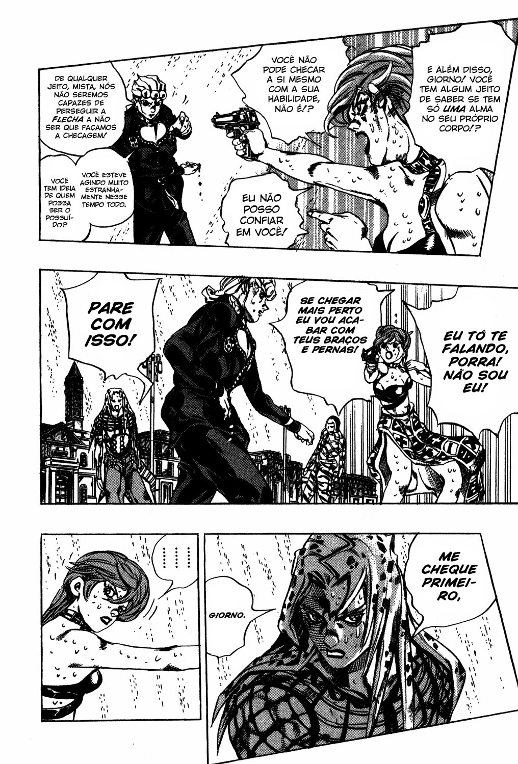 JoJo's Bizarre Adventure Part 5 - Golden Wind Capítulo 142 Página 10