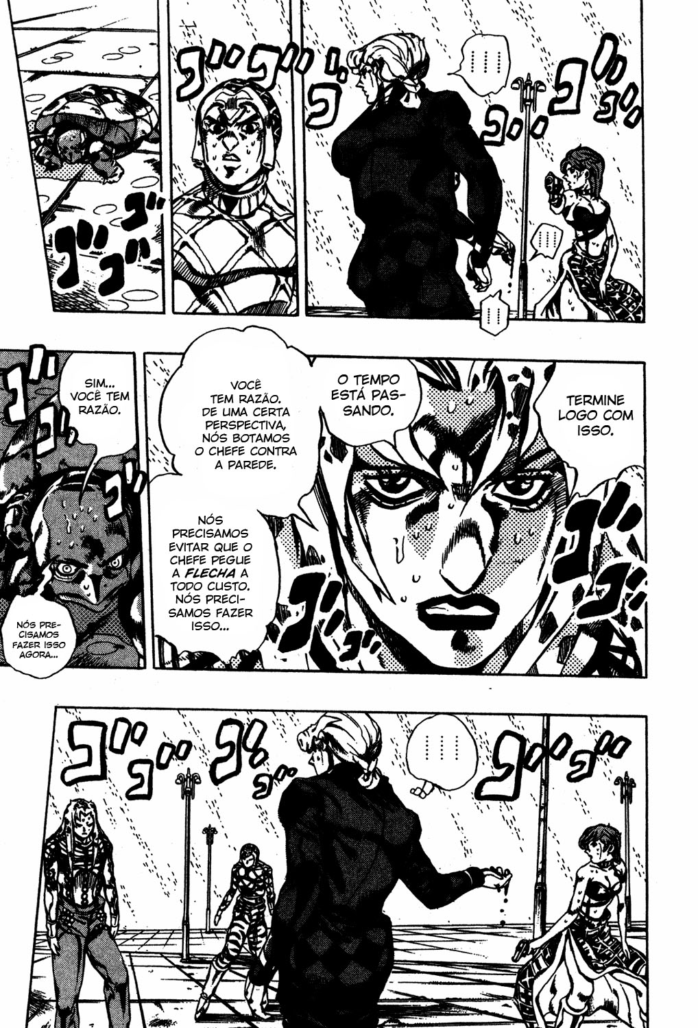 JoJo's Bizarre Adventure Part 5 - Golden Wind Capítulo 142 Página 11
