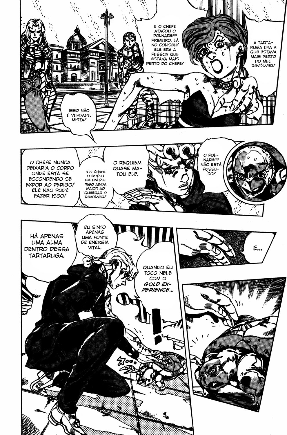 JoJo's Bizarre Adventure Part 5 - Golden Wind Capítulo 142 Página 4